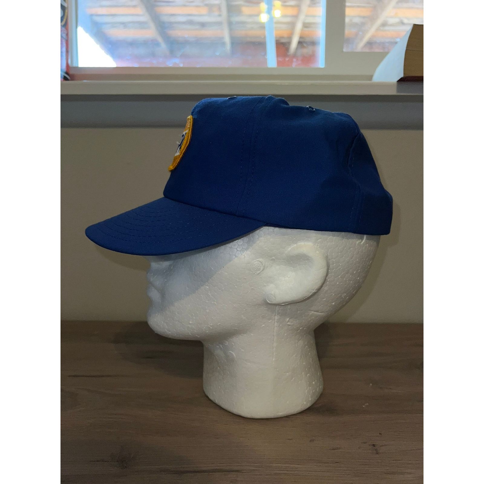 Vintage 80s Vintage Napa Racing Blue Hat Headwear Snapback 1980s OS Size ONE SIZE - 4 Thumbnail