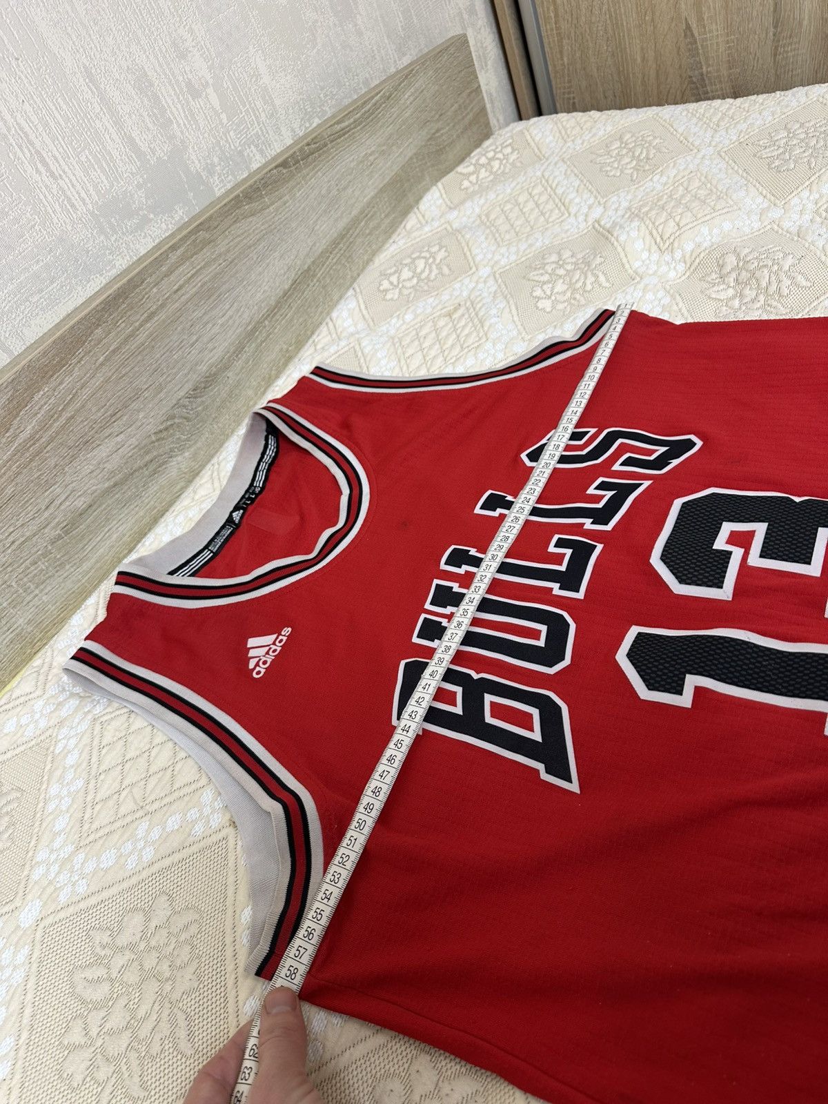 Adidas 🔥 Adidas Chicago Bulls 13 Joakim Noah Jersey NBA Shirt Tank Size US L / EU 52-54 / 3 - 14 Thumbnail