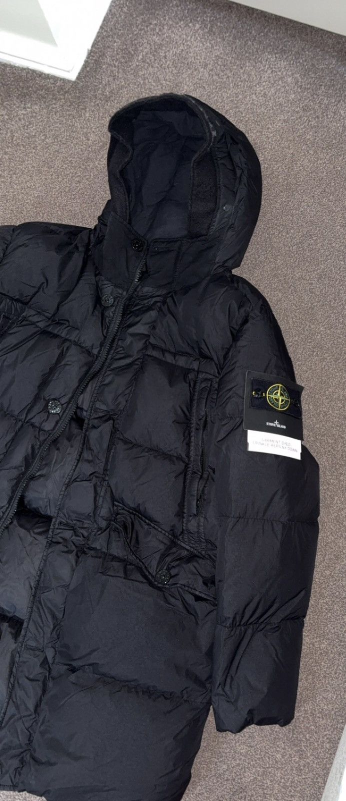 Stone Island Stone Island Garment Dyed Crinkle Reps NY Down Jacket Size US L / EU 52-54 / 3 - 5 Thumbnail