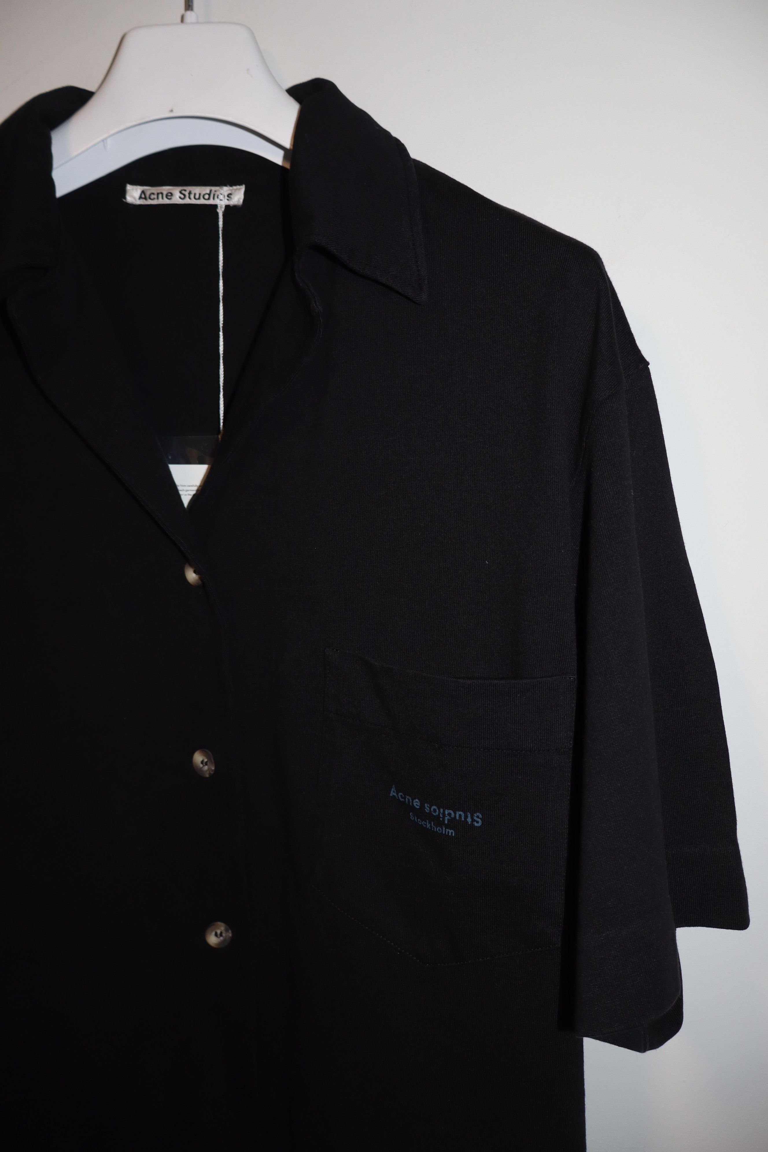 Acne Studios Acne studios Lora logo pocket shirt Size XS / US 0-2 / IT 36-38 - 2 Thumbnail