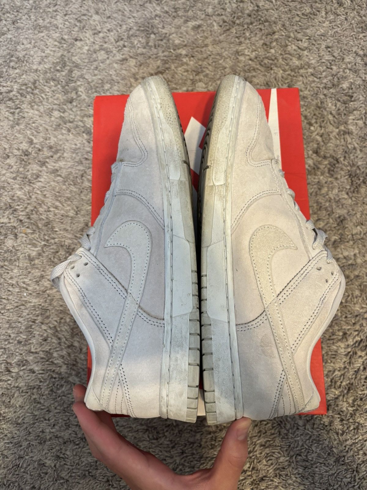 Nike Premium Vast grey Dunks Size 11 men’s Size US 11 / EU 44 - 5 Thumbnail