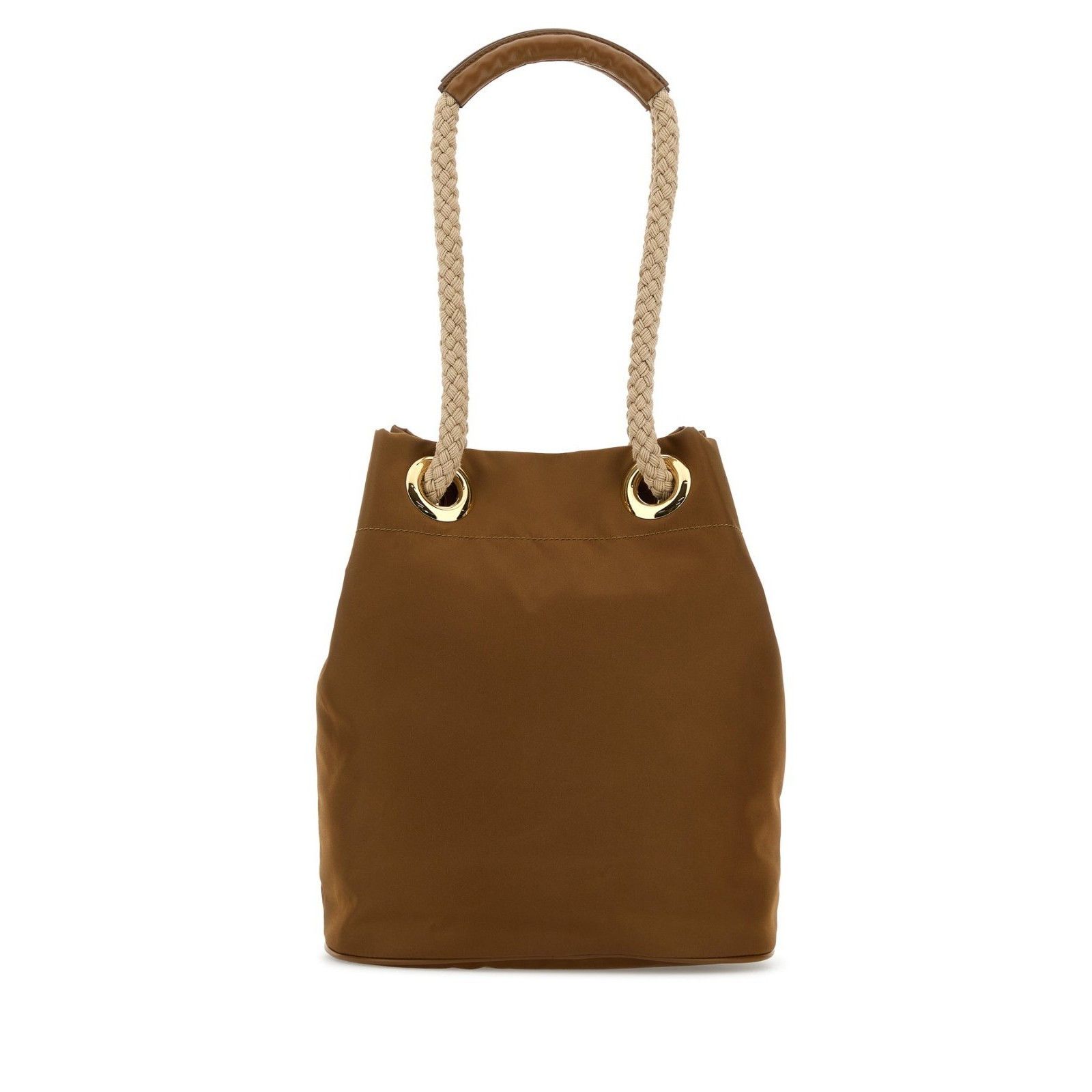 Prada PRADA Mariner Brown Re-Nylom Bucket Bag New & Authentic Size ONE SIZE - 3 Thumbnail