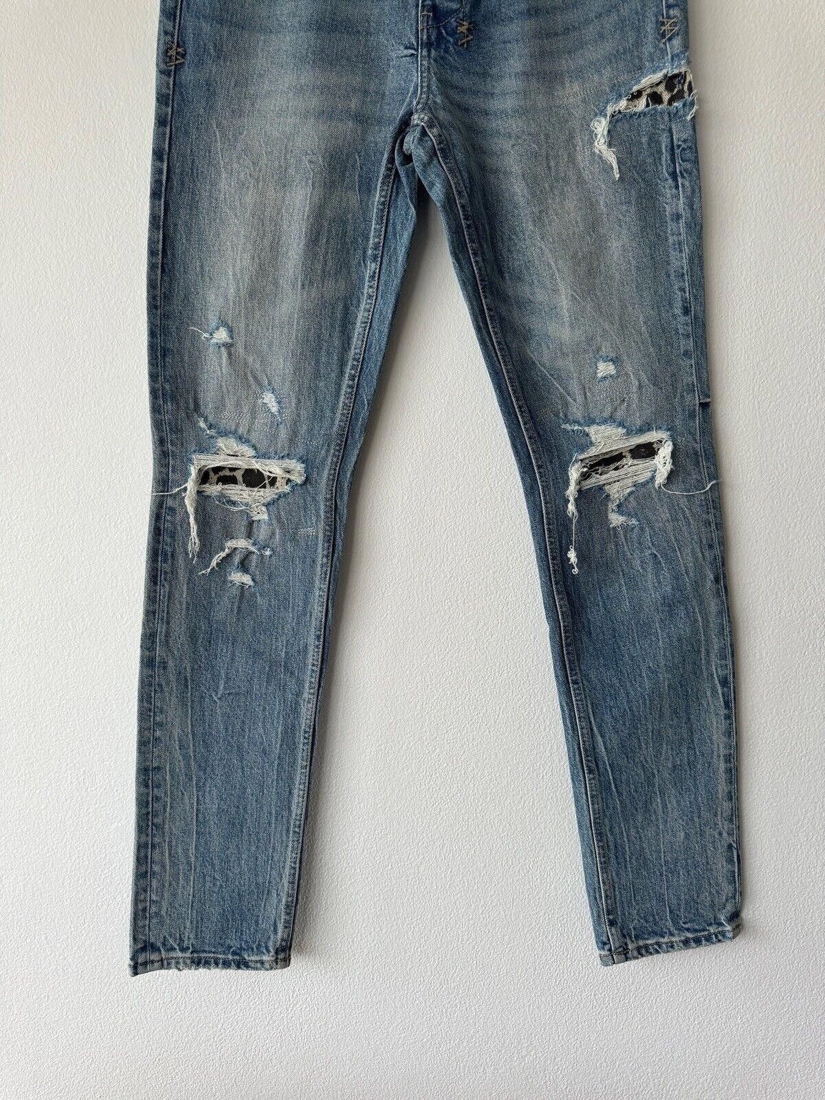Ksubi Ksubi mens denim jean jeans chitch 32 blue big kat Size US 32 / EU 48 - 3 Thumbnail