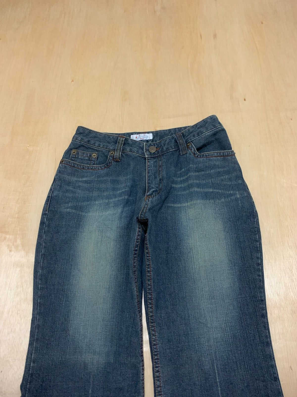 14th Addiction × 20471120 × Japanese Brand Vintage Flare Jeans Ecox Eco-Lifestyle Bootcut Size US 29 - 4 Thumbnail