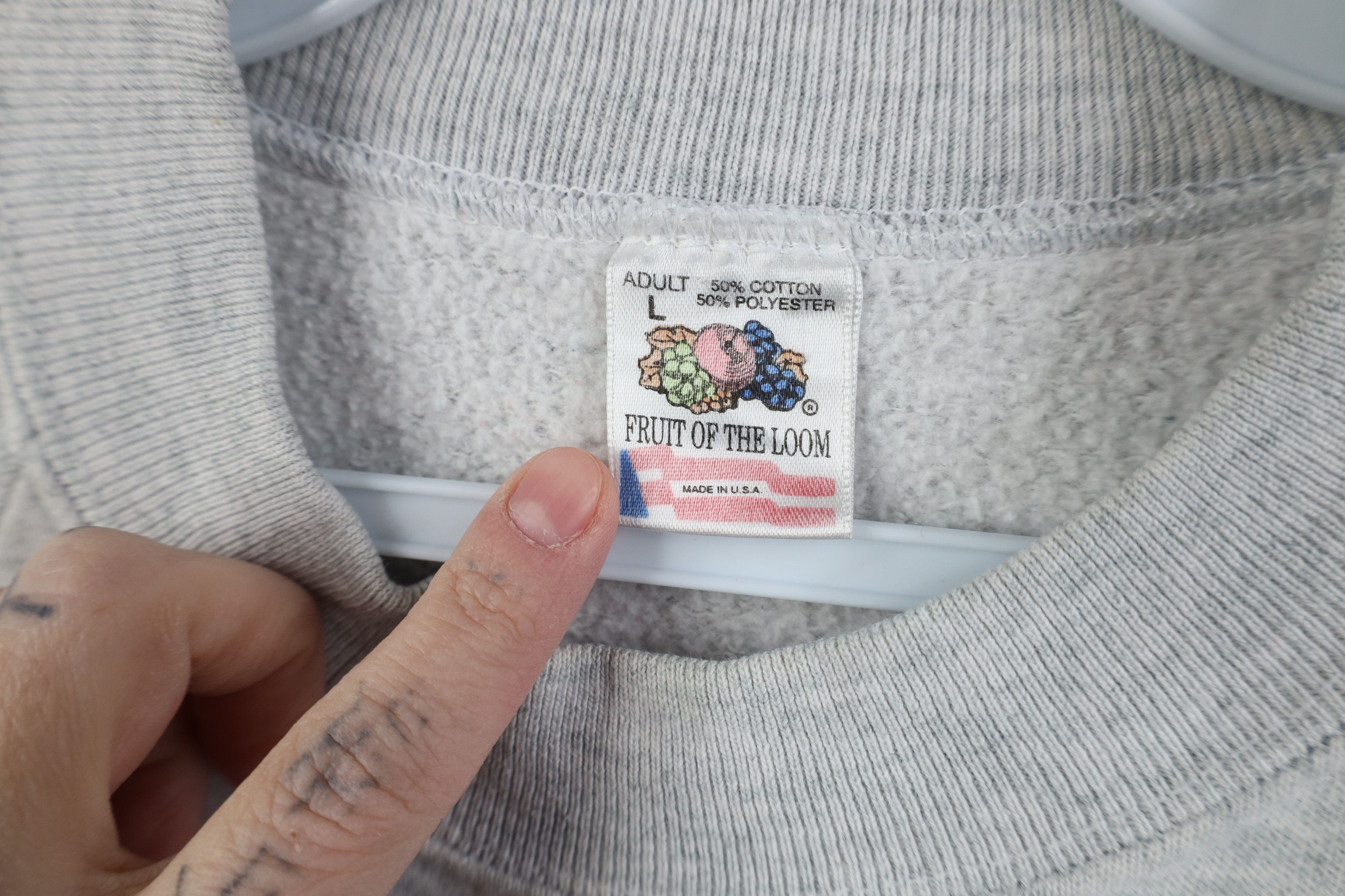 Vintage Vintage 90s Streetwear Nature Sportsmans Club Sweatshirt USA Size L / US 10 / IT 46 - 5 Thumbnail