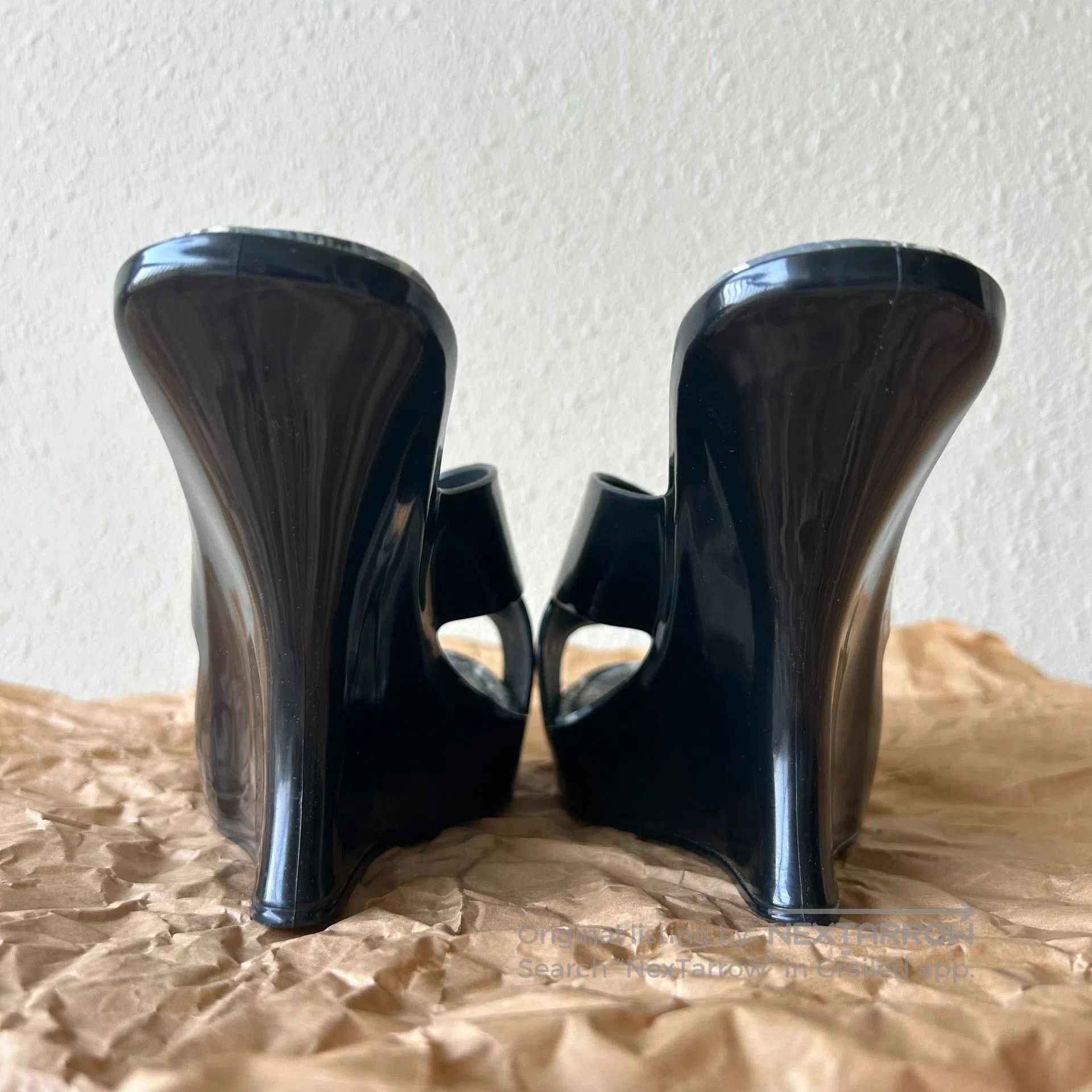 Vivienne Westwood Vivienne Westwood Melissa Black Platform Sandals. Size US 6 / IT 36 - 7 Thumbnail