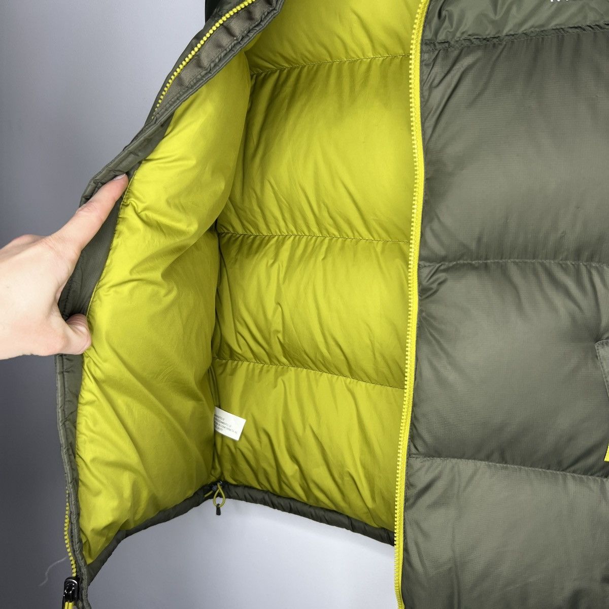 The North Face The North Face Puffer Vest Nuptse 700 Gilet Khaki Green Size US M / EU 48-50 / 2 - 6 Thumbnail