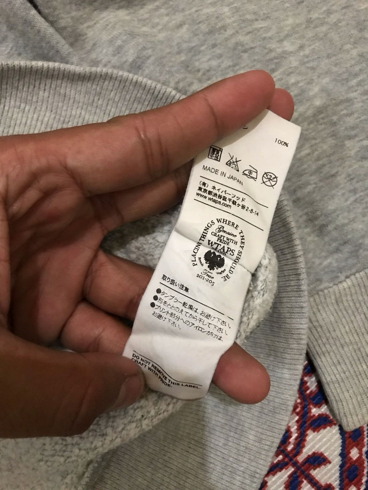 Wtaps Wtaps Desert Storm Crewneck Size US S / EU 44-46 / 1 - 5 Thumbnail