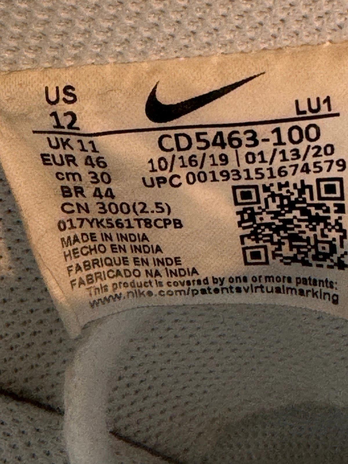Nike Nike white air force Size US 12 / EU 45 - 3 Thumbnail