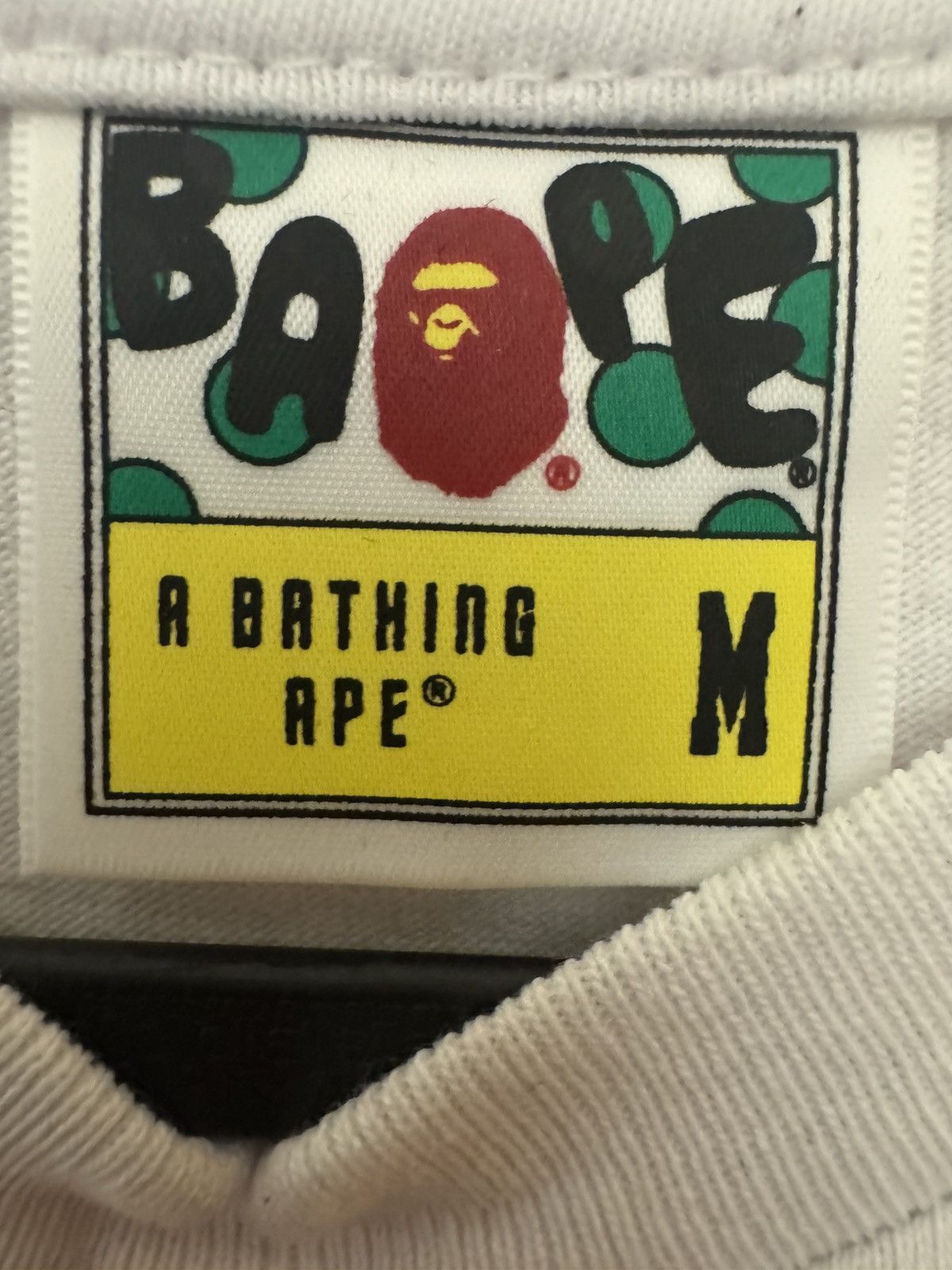Bape BAPE WHITE 1ST CAMO GENERAL MADE TEE Size US M / EU 48-50 / 2 - 3 Thumbnail