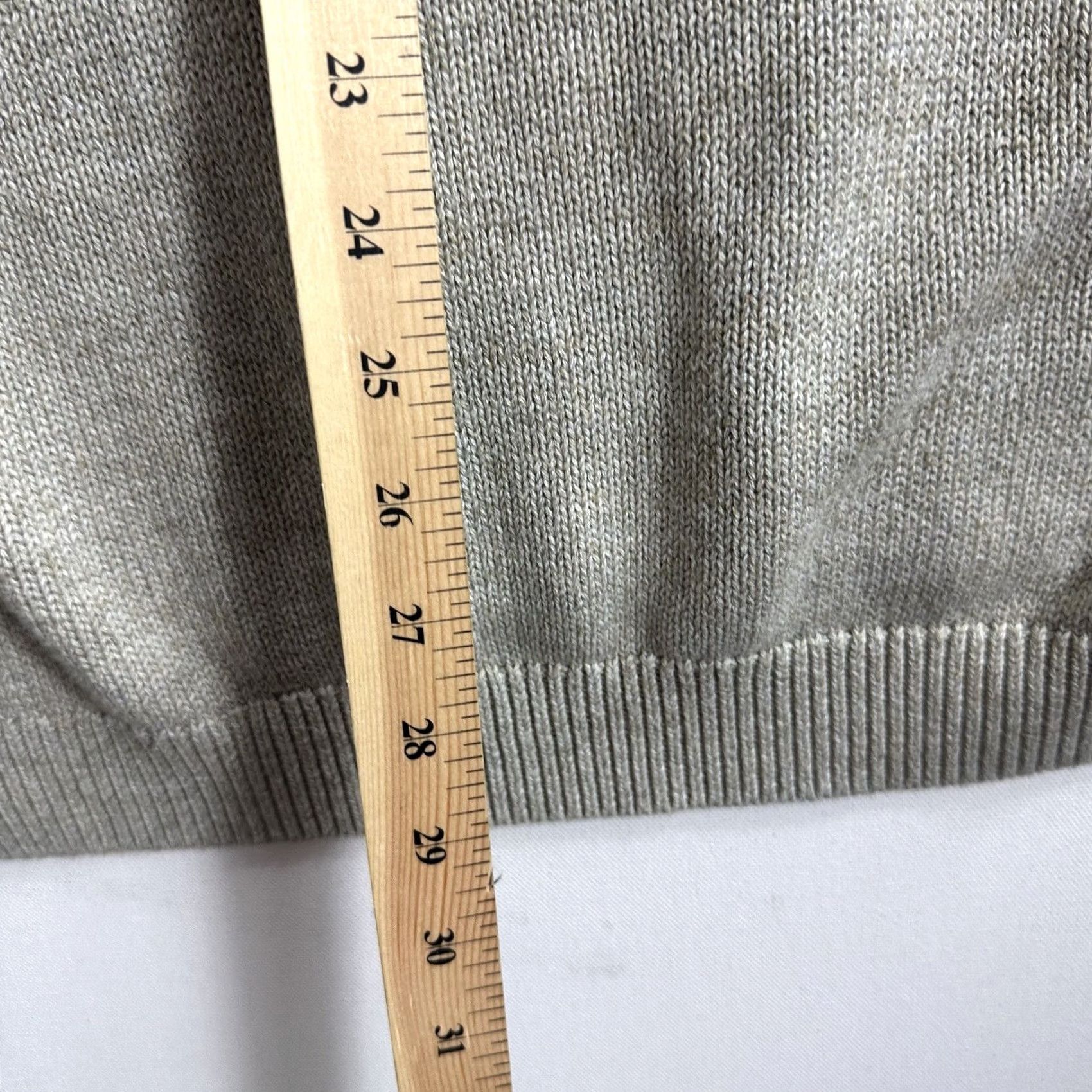 Tommy Bahama Tommy Bahama Sorrento Beach Button Mock Sweater Mens Size XL Beige Cable Knit Size US XL / EU 56 / 4 - 8 Thumbnail