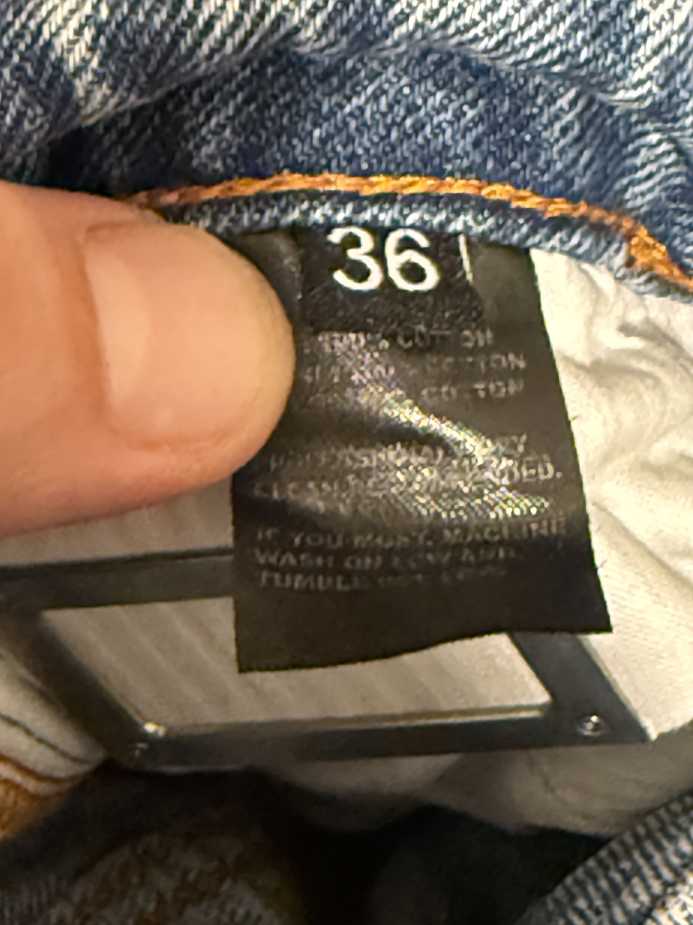 Revenge revenge tribal cross denim size 36 Size US 36 / EU 52 - 3 Thumbnail