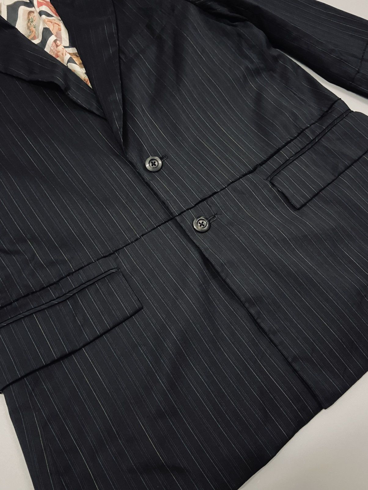 JieDa JIEDA 21S CUT OFF TAILORED JAGKET Size US S / EU 44-46 / 1 - 14 Thumbnail