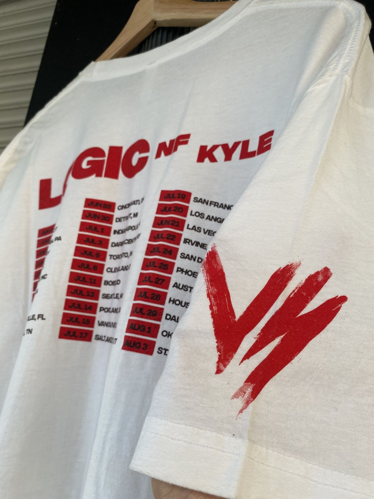 Logic × Rap Tees Logic VS NF Everybody Tour 2018 Size US XXL / EU 58 / 5 - 4 Thumbnail
