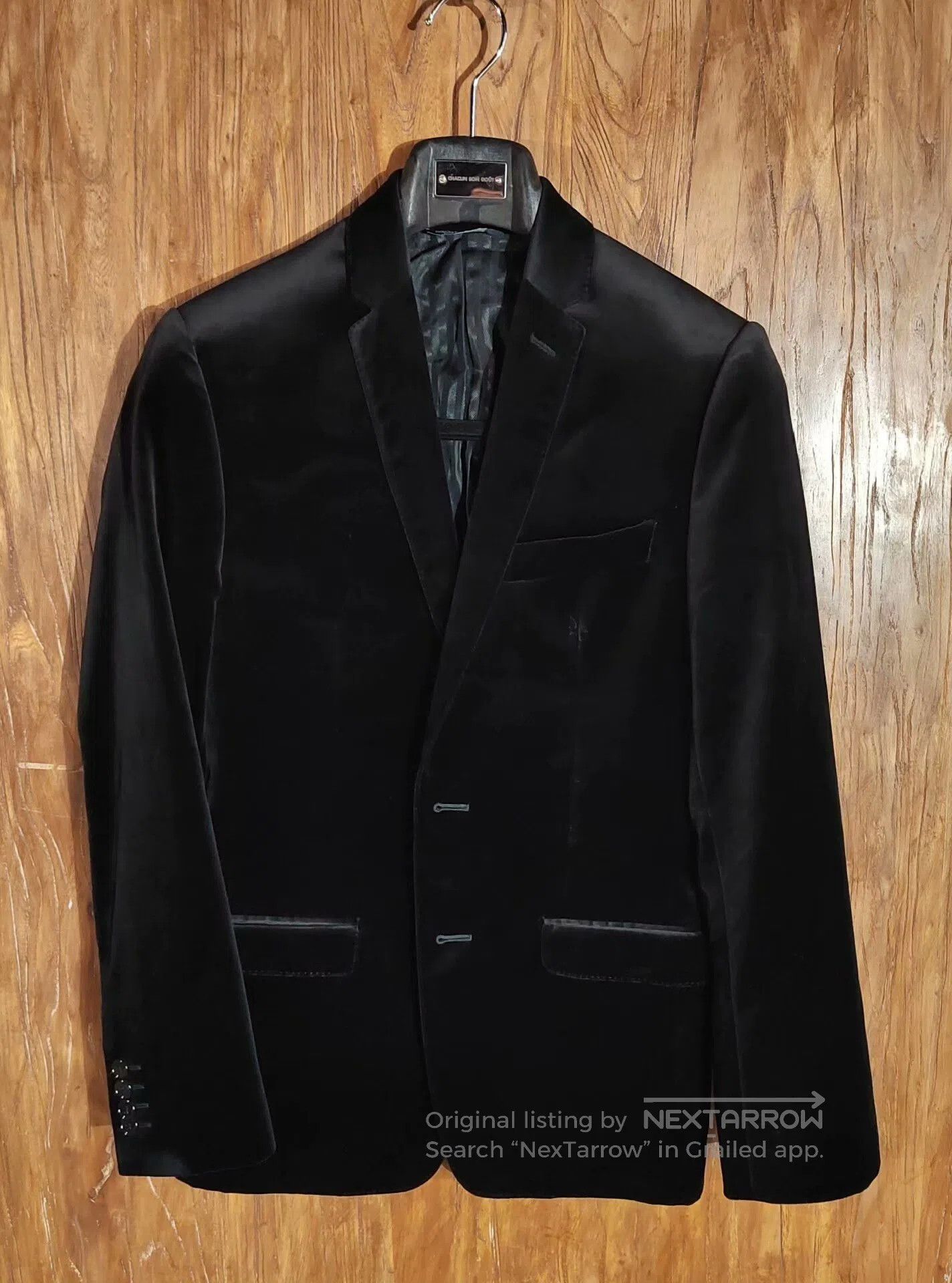 Dolce & Gabbana Dolce & Gabbana Black Velvet Blazer. Size US S / EU 44-46 / 1 - 1 Thumbnail