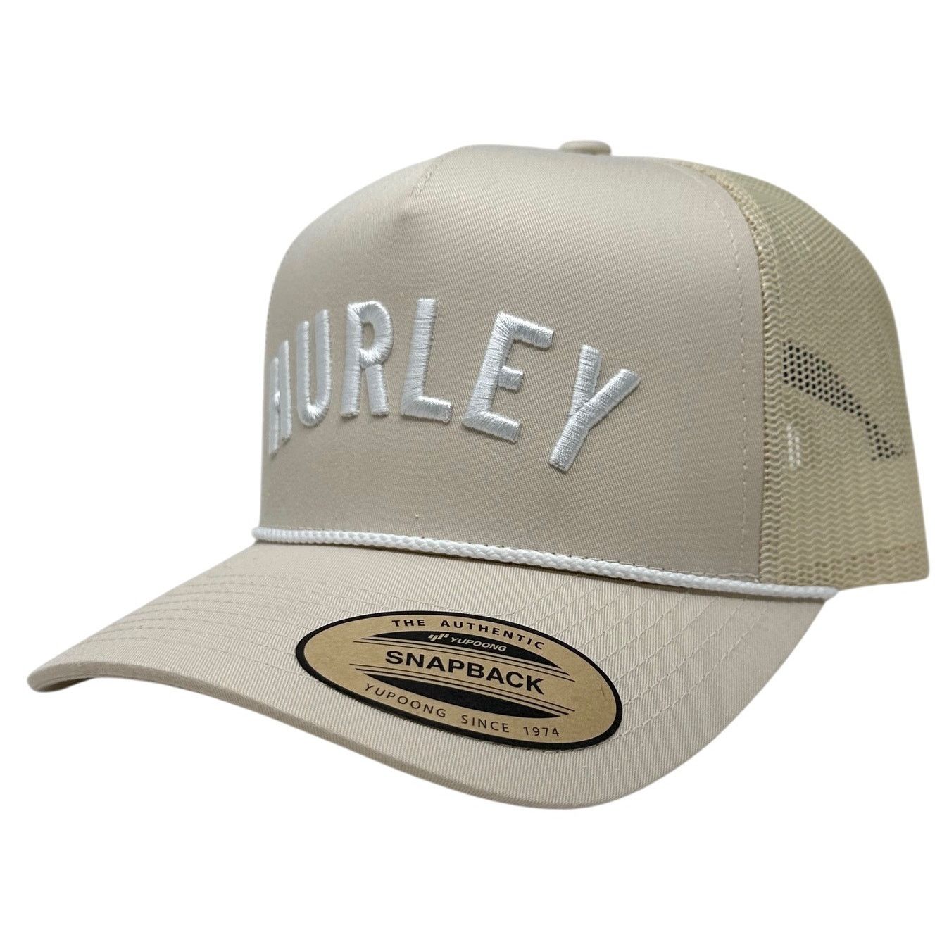 Hurley Hurley Trucker Hat Surf Crest Embroidered Mesh Snapback Size ONE SIZE - 1 Thumbnail
