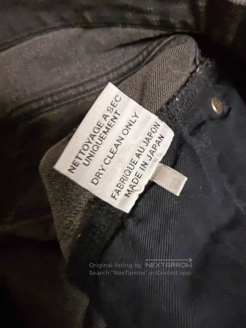 Dior Dior Black leather jeans i Size US 28 / EU 44 - 4 Thumbnail