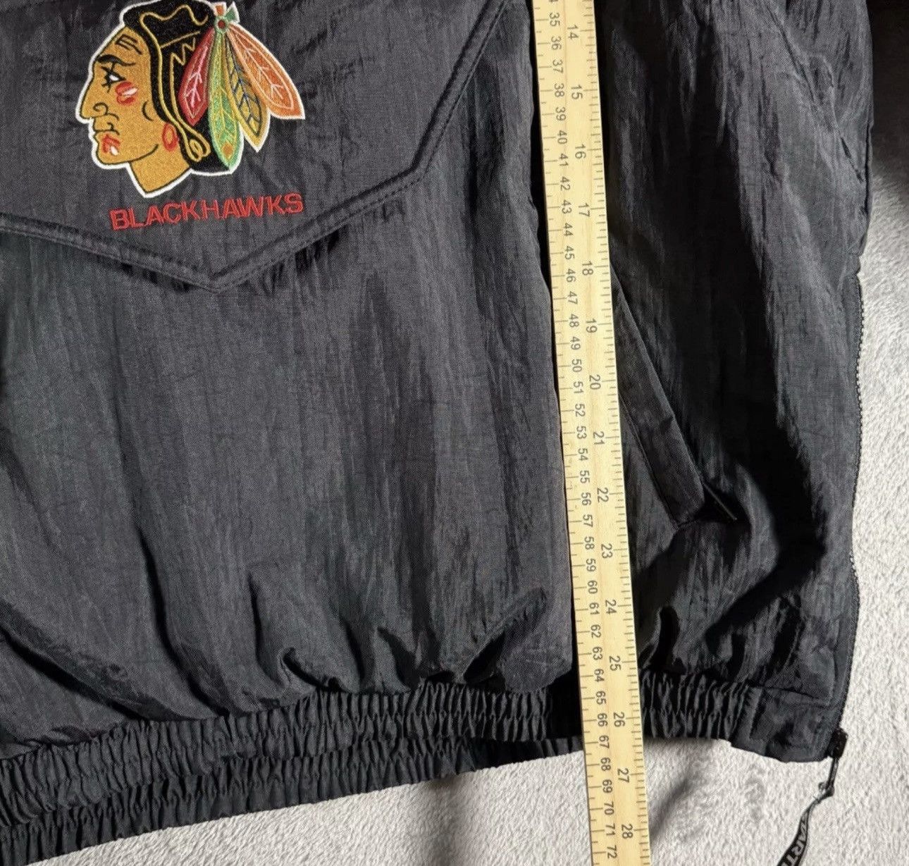 Starter Vintage Blackhawks Starter Jacket Size US L / EU 52-54 / 3 - 4 Thumbnail