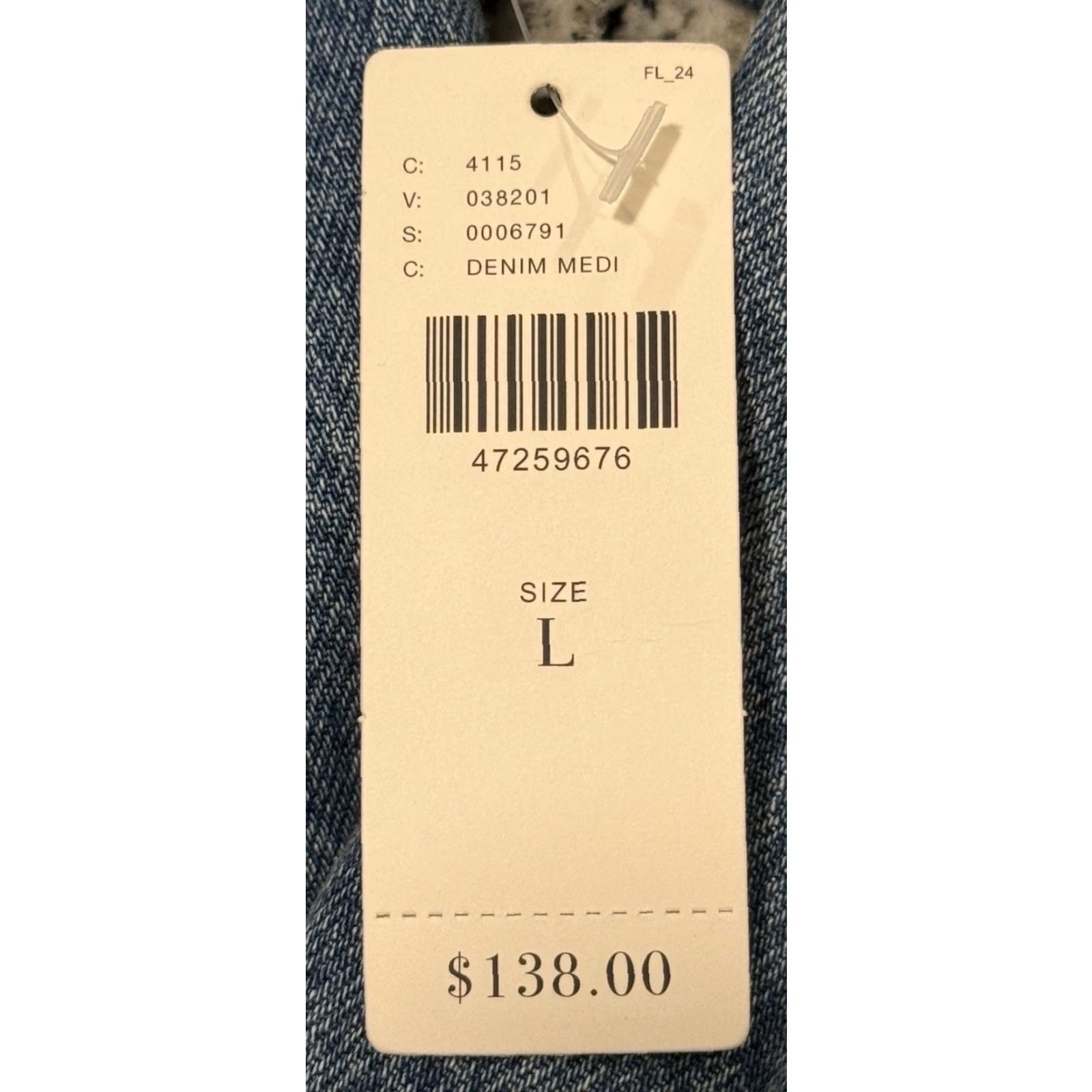 Anthropologie NWT Anthropologie Pilcro and the Letterpress Denim blue jacket size L Size L / US 10 / IT 46 - 4 Thumbnail