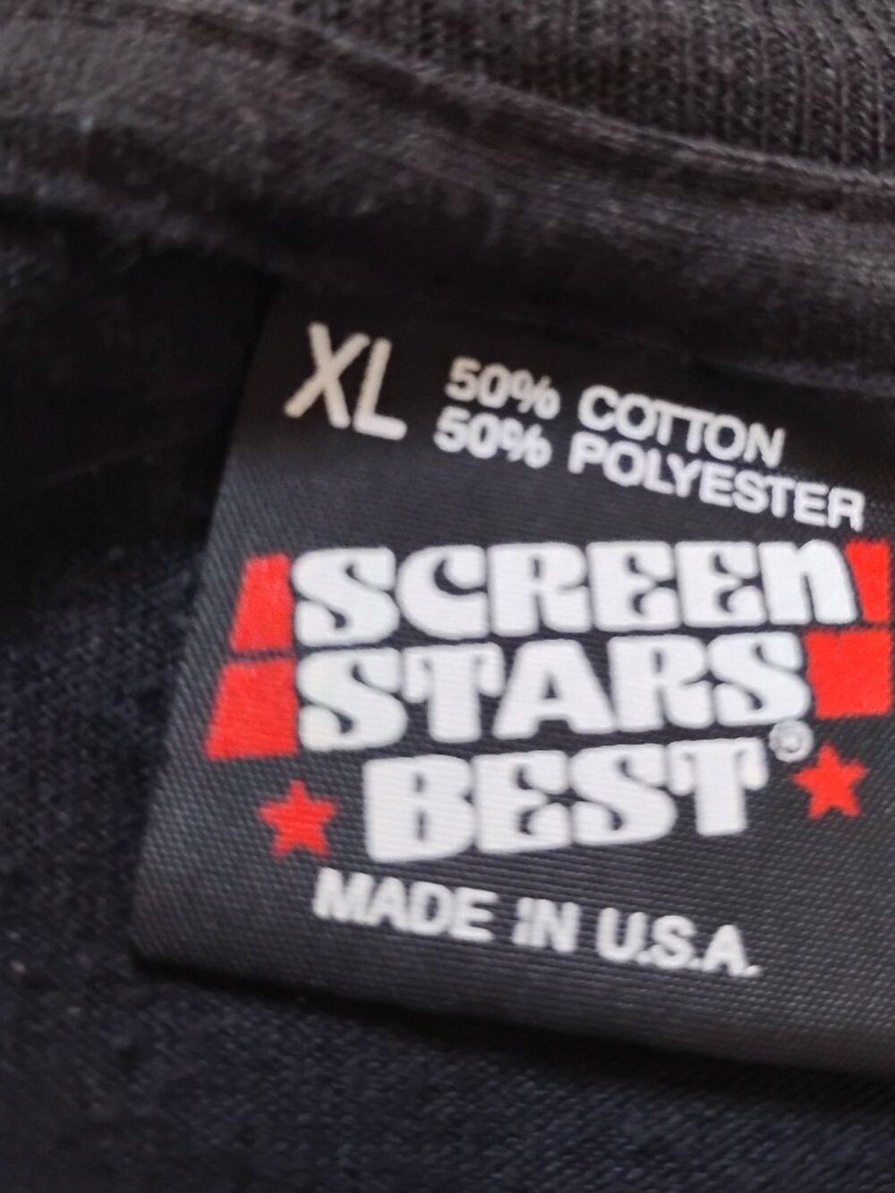 Other Vintage Screen Stars Blank T-Shirt Black Size US XL / EU 56 / 4 - 3 Thumbnail