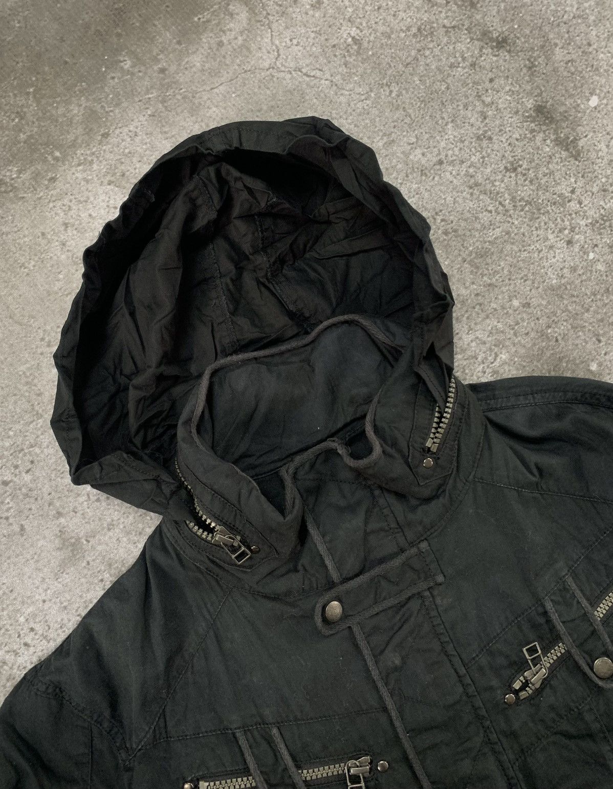 Japanese Brand Vondutch Y2k Black Jacket Size US S / EU 44-46 / 1 - 6 Thumbnail