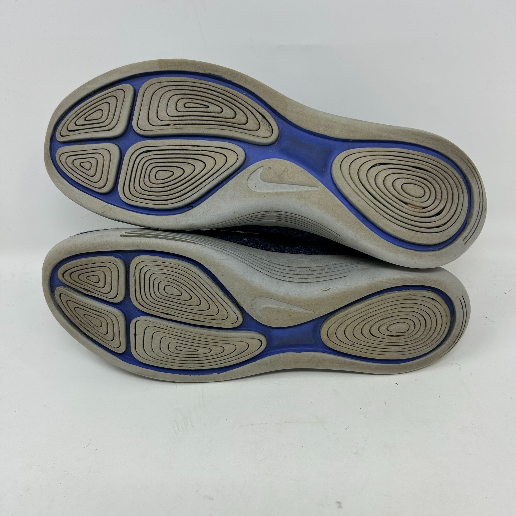 Nike Nike LunarEpic Low Flyknit 2 Mens Running Shoes Navy & Gray Size US 8.5 / EU 41-42 - 9 Thumbnail