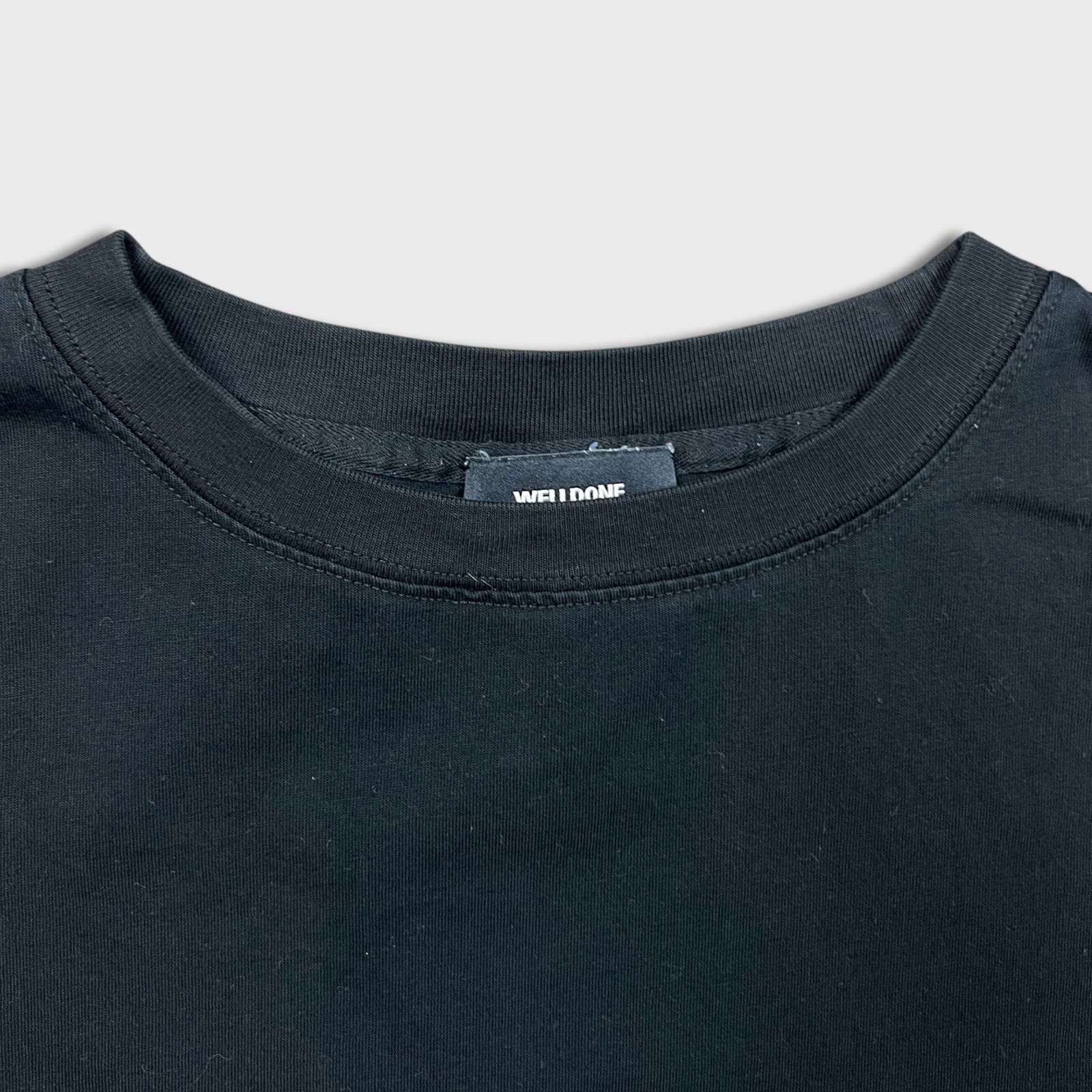WE11DONE SS20 We11done Long Sleeve Shirt Oversized Graphic Tee Size US S / EU 44-46 / 1 - 2 Thumbnail