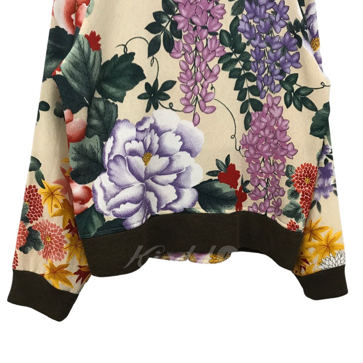 Yohji Yamamoto Flower pattern Japanese pattern blouson FV-J29-873 Size M / US 6-8 / IT 42-44 - 5 Thumbnail