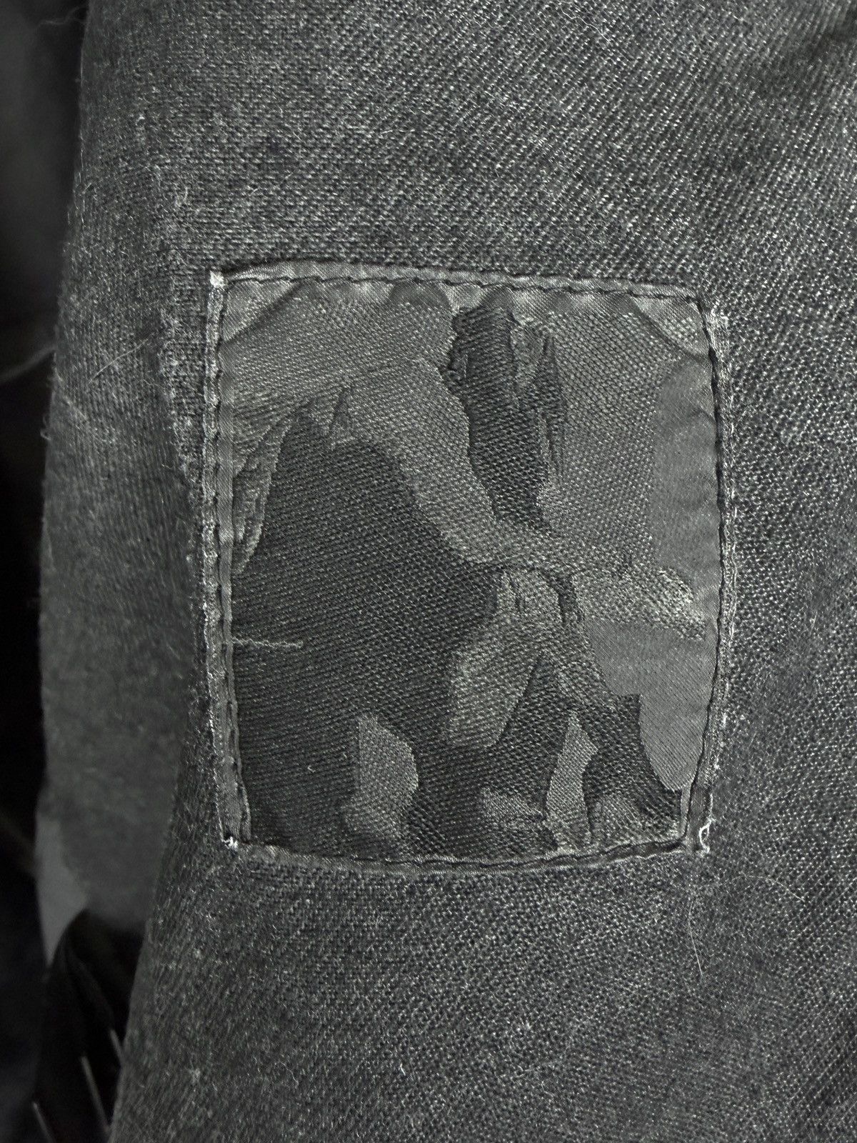 Rick Owens FW08 Rick Owens Stag Velvet Cargo Pocket Denim Jacket Size US M / EU 48-50 / 2 - 8 Thumbnail