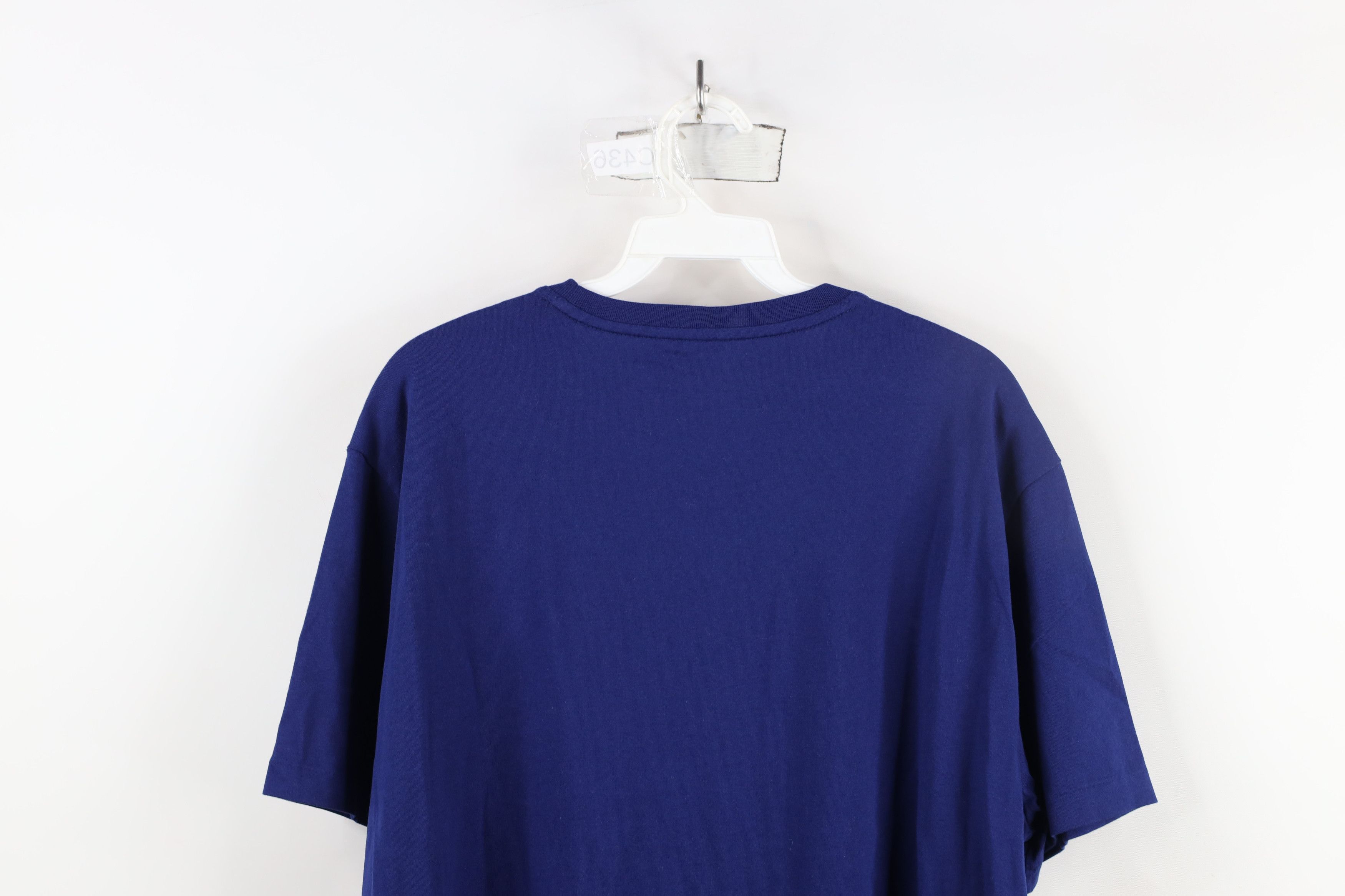 Ralph Lauren × Vintage Y2K Ralph Lauren Soft Cotton Touch Short Sleeve T-Shirt Blue Size US L / EU 52-54 / 3 - 10 Thumbnail