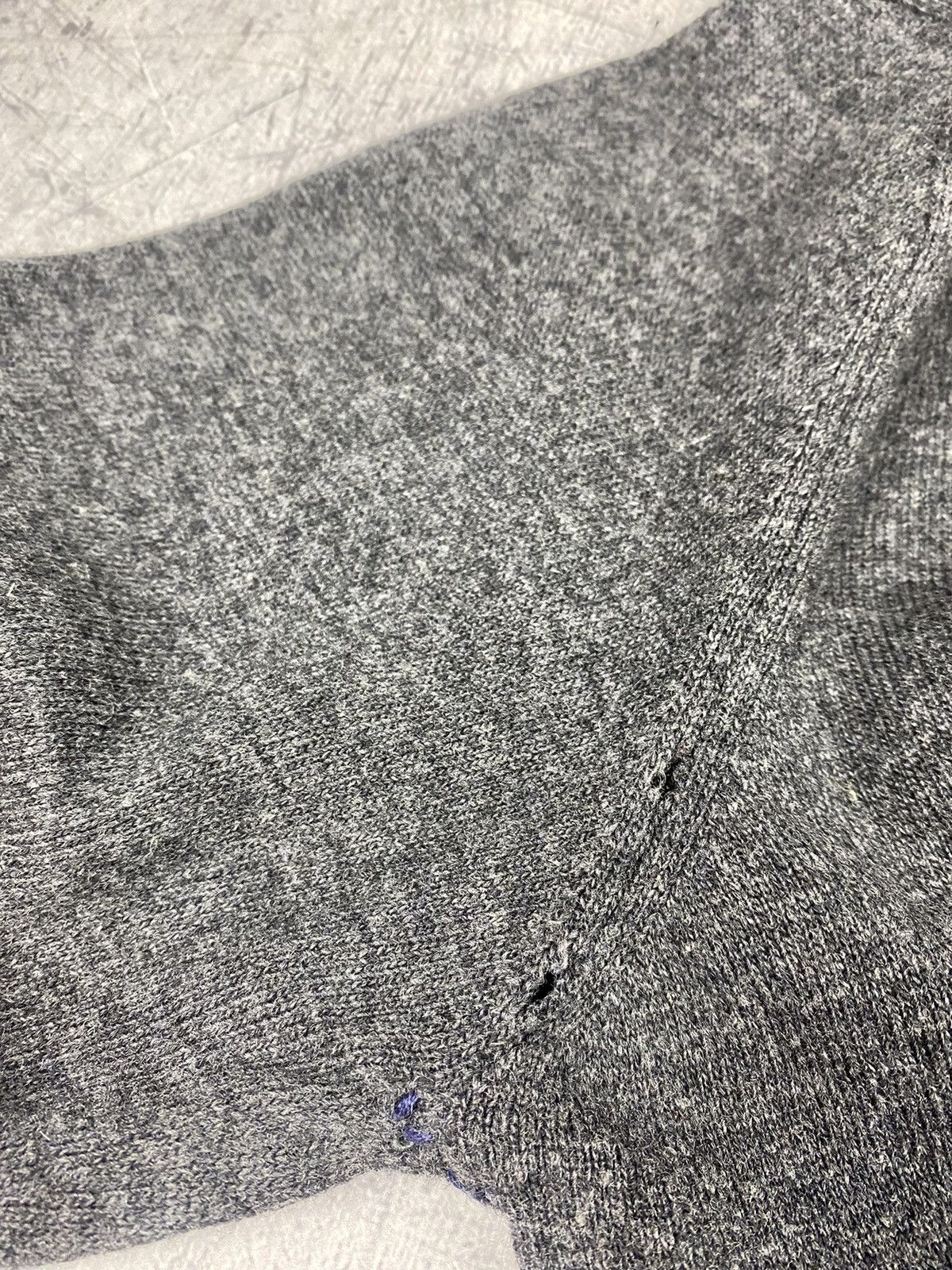 Lacoste Vintage Lacoste Wool Sweater Men's Size L Gray 90's Size US L / EU 52-54 / 3 - 15 Thumbnail