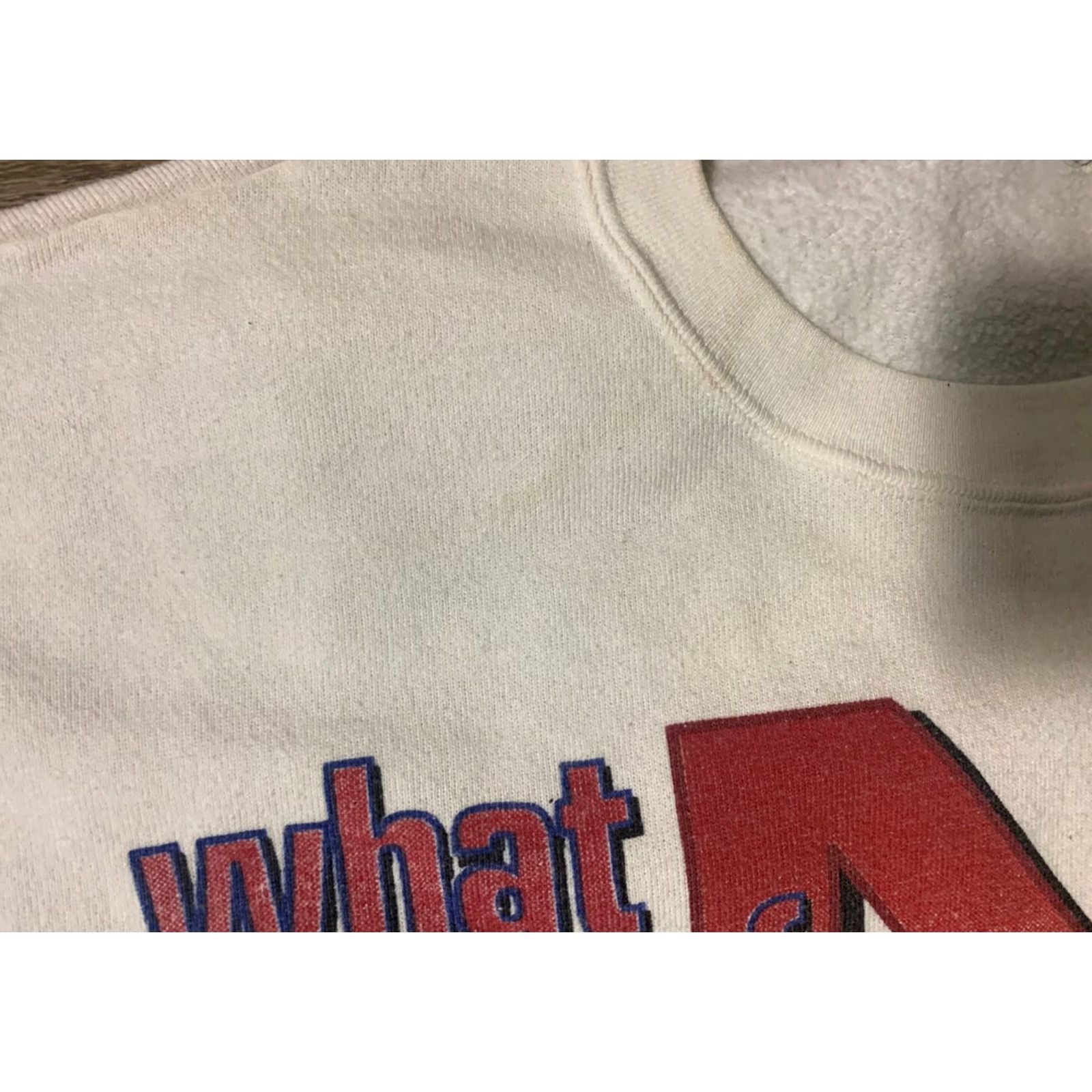 Vintage VINTAGE Looney Tunes Crewneck Sweatshirt Adult XL White Long Sleeve 90s Size US XL / EU 56 / 4 - 4 Thumbnail