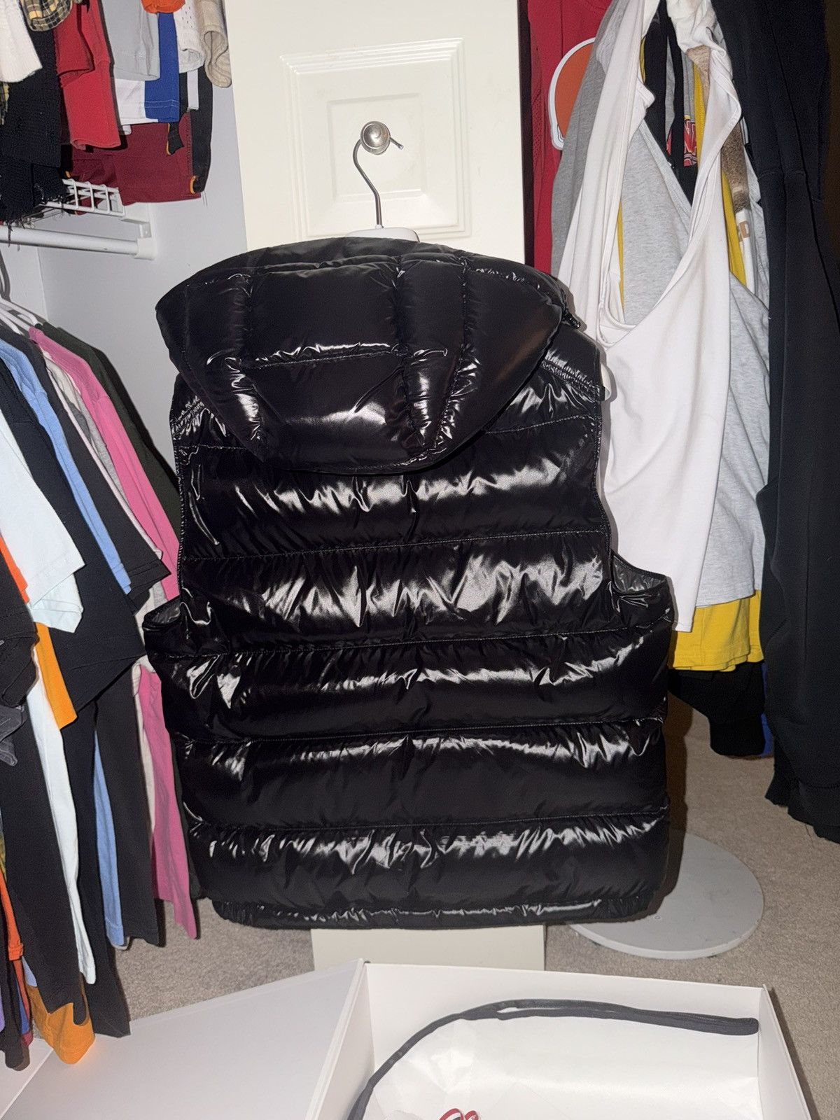Moncler Moncler Bormes Padded Down Vest (Black) Size US L / EU 52-54 / 3 - 3 Thumbnail