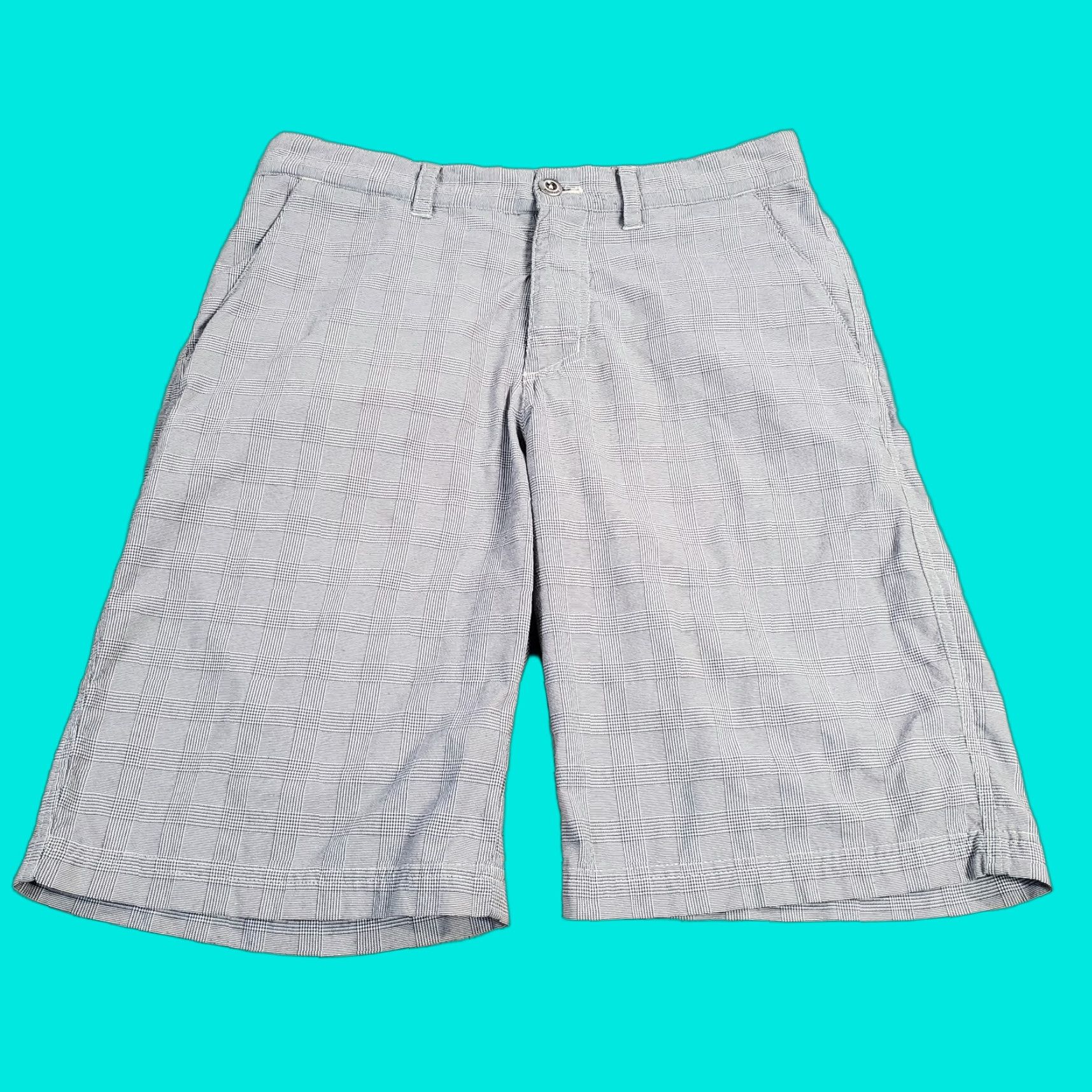 Patagonia Patagonia Shorts Mens 30 Gray Lightweight Outdoor Casual 57730 Plaid Chino Pocketed Outdoor Mens Size US 30 / EU 46 - 1 Thumbnail