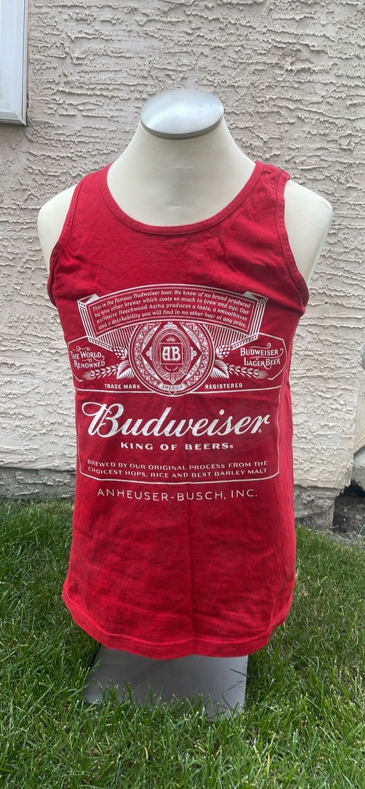 Budweiser × Vintage Budweiser Muscle Shirt Size US M / EU 48-50 / 2 - 3 Thumbnail