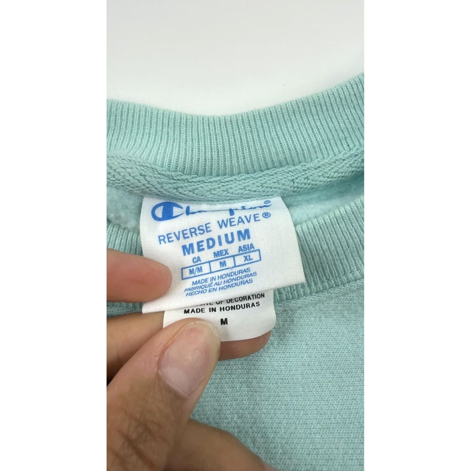 Champion Champion Reverse Weave Sweatshirt Womens Medium Crewneck Crop Pullover Size M / US 6-8 / IT 42-44 - 6 Thumbnail