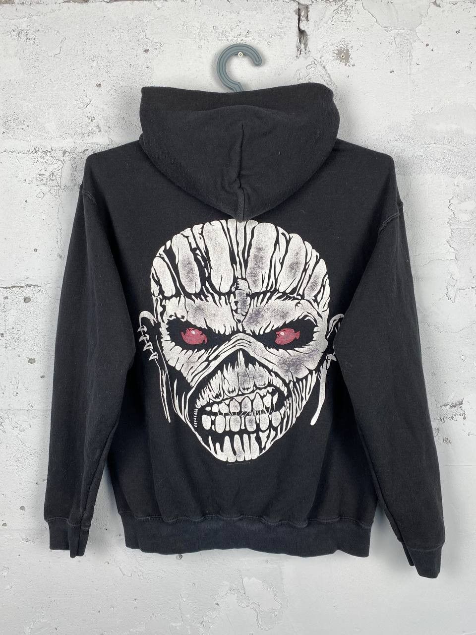 Iron Maiden The Book Of Souls Zip hoodie Faded Trooper