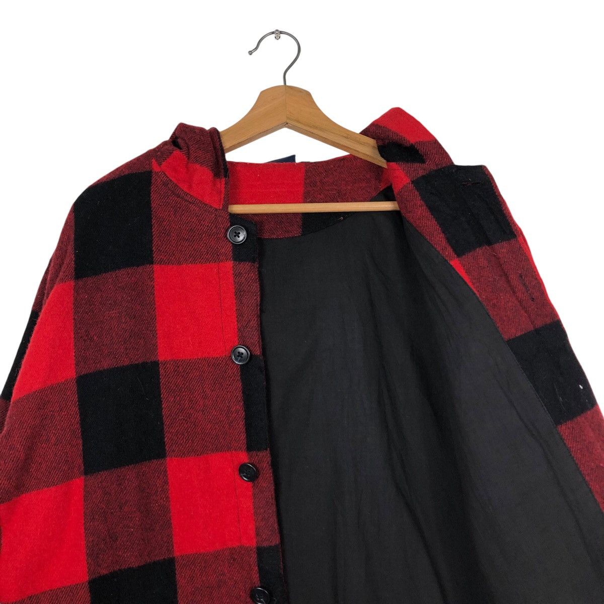 Japanese Brand Vintage Biker Jacket Wool Mangrove Tartan Design Punk Style Size US L / EU 52-54 / 3 - 14 Thumbnail