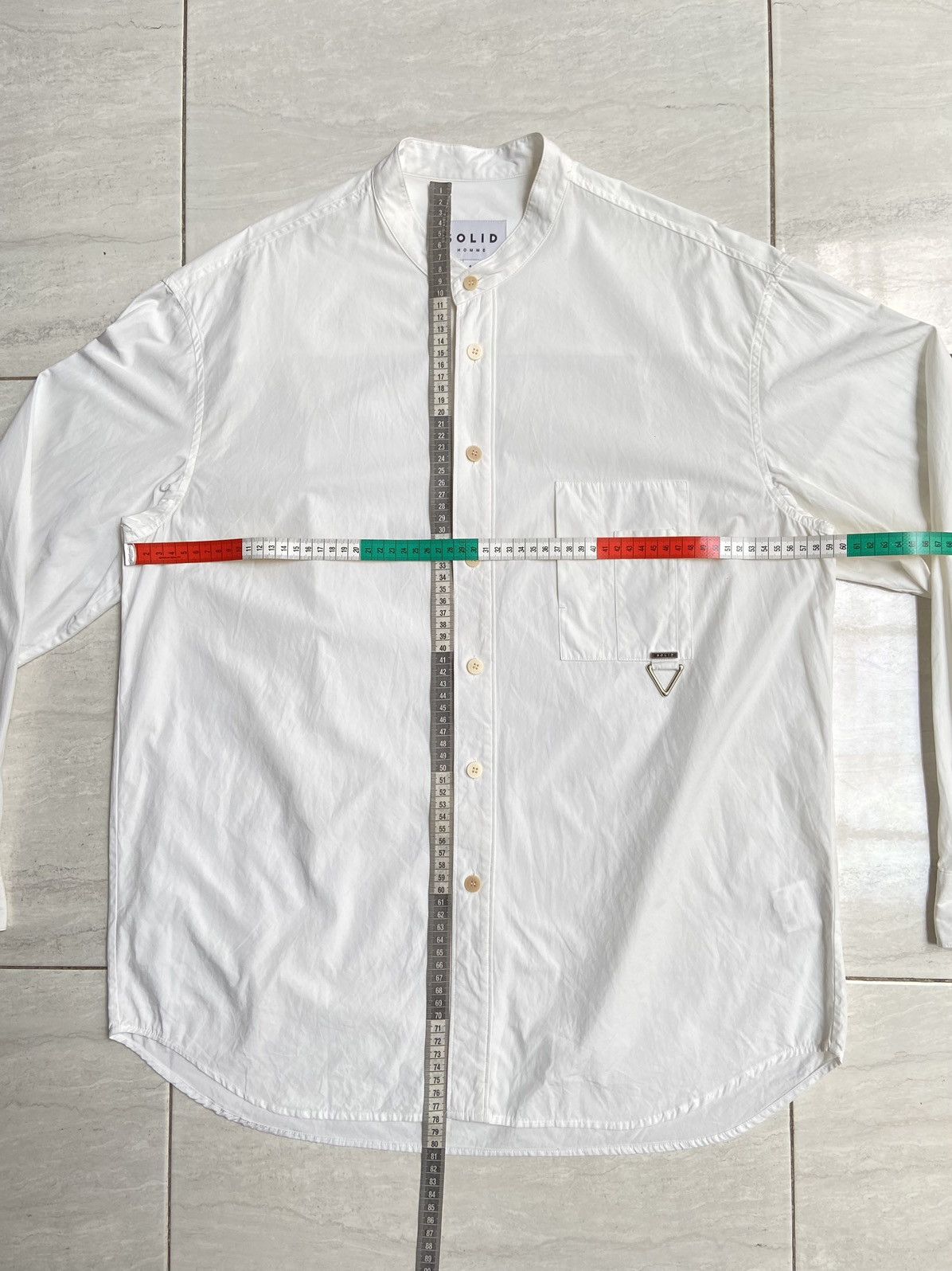 Solid Homme × Wooyoungmi SOLID HOMME White Shirt Size US L / EU 52-54 / 3 - 7 Thumbnail