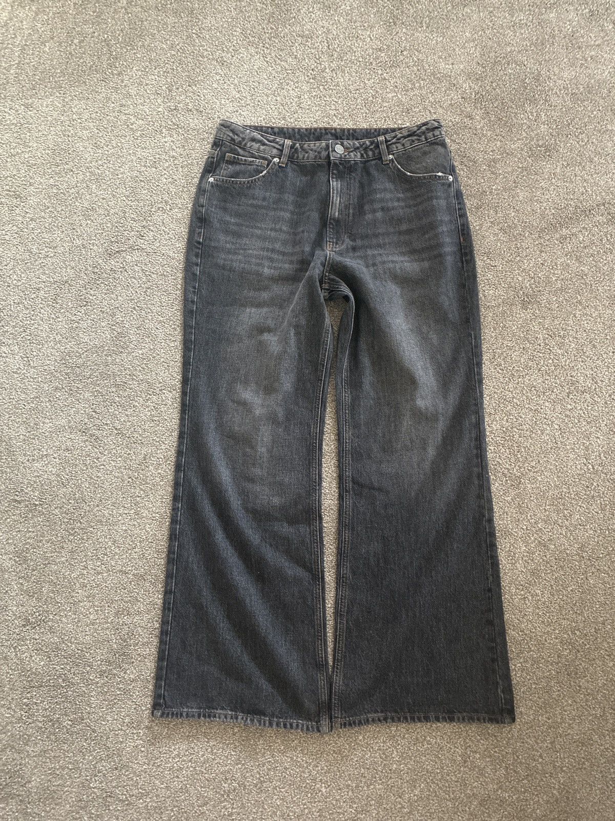 Pearled Ivory Pearled Ivory 1403 ‘slate’ flared jeans Size US 36 / EU 52 - 1 Thumbnail