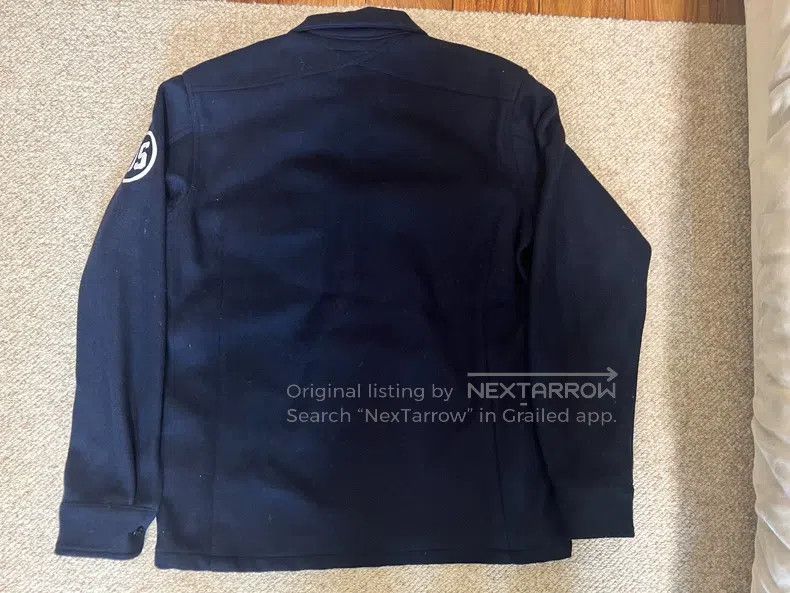 Neighborhood Neighborhood Wool Shirt, Dark Blue Size US L / EU 52-54 / 3 - 2 Thumbnail