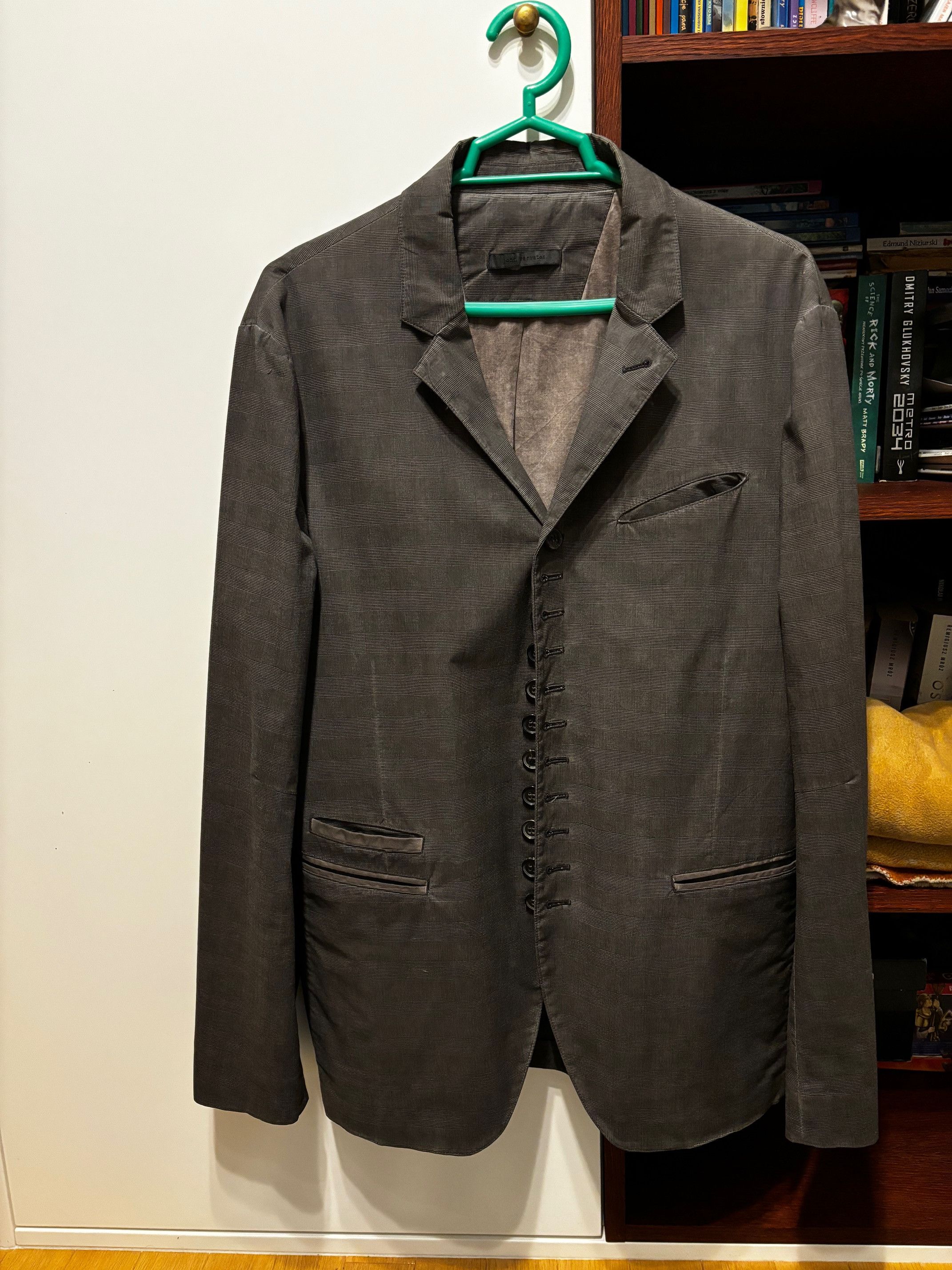 John Varvatos Multibutton Jacket Size 54R - 2 Thumbnail