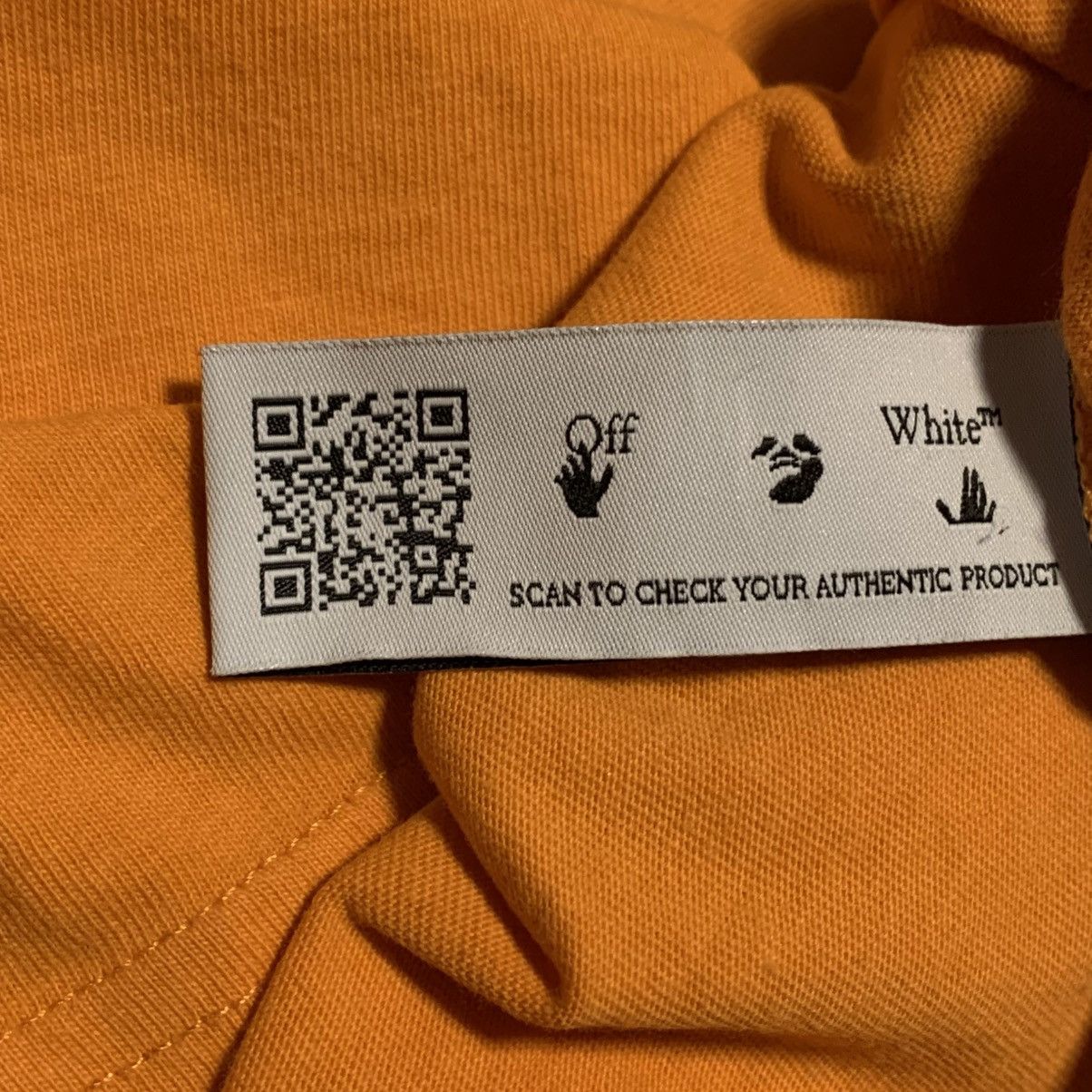 Off-White Off White Small Arrows Graphic Orange Tee Virgil Abloh Size US S / EU 44-46 / 1 - 9 Thumbnail