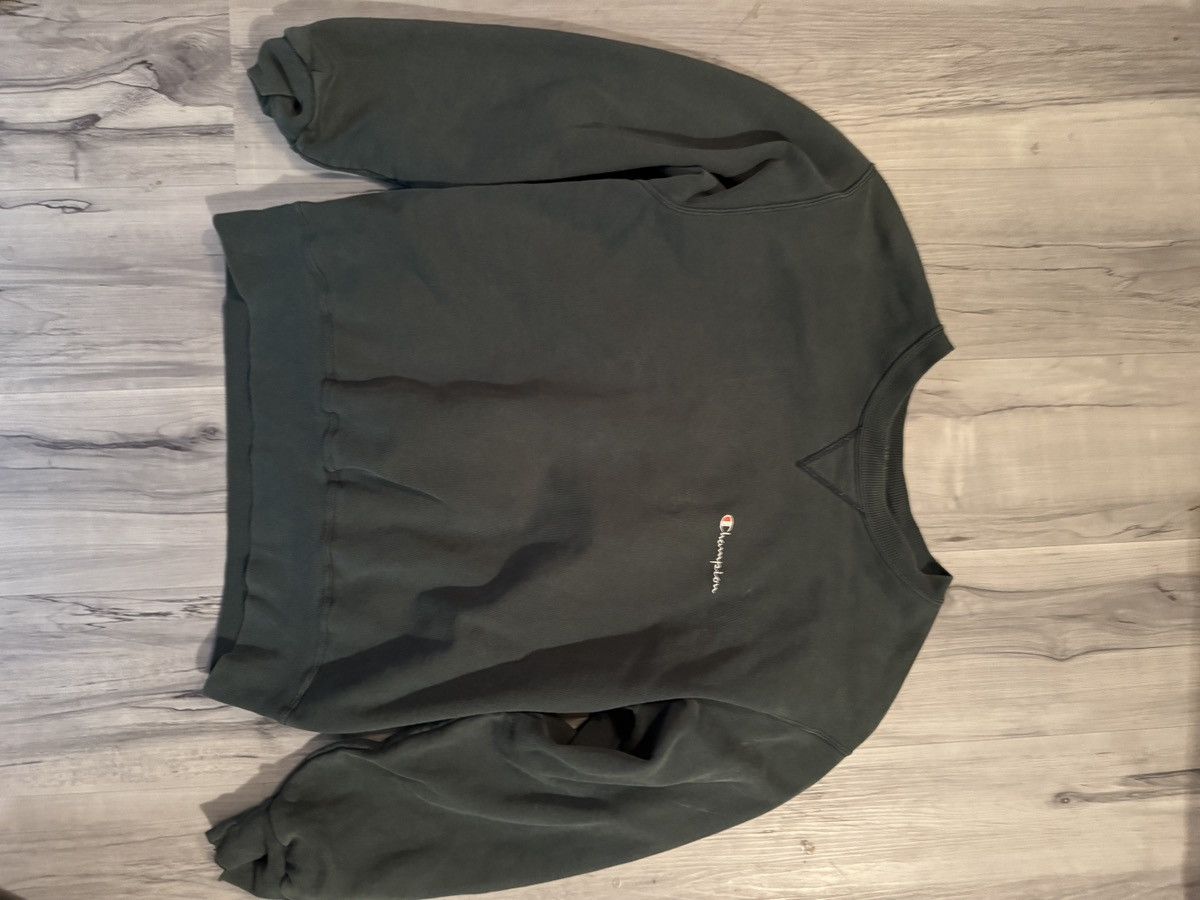 Champion × Vintage Champion Sweatshirt Green Size US M / EU 48-50 / 2 - 1 Thumbnail
