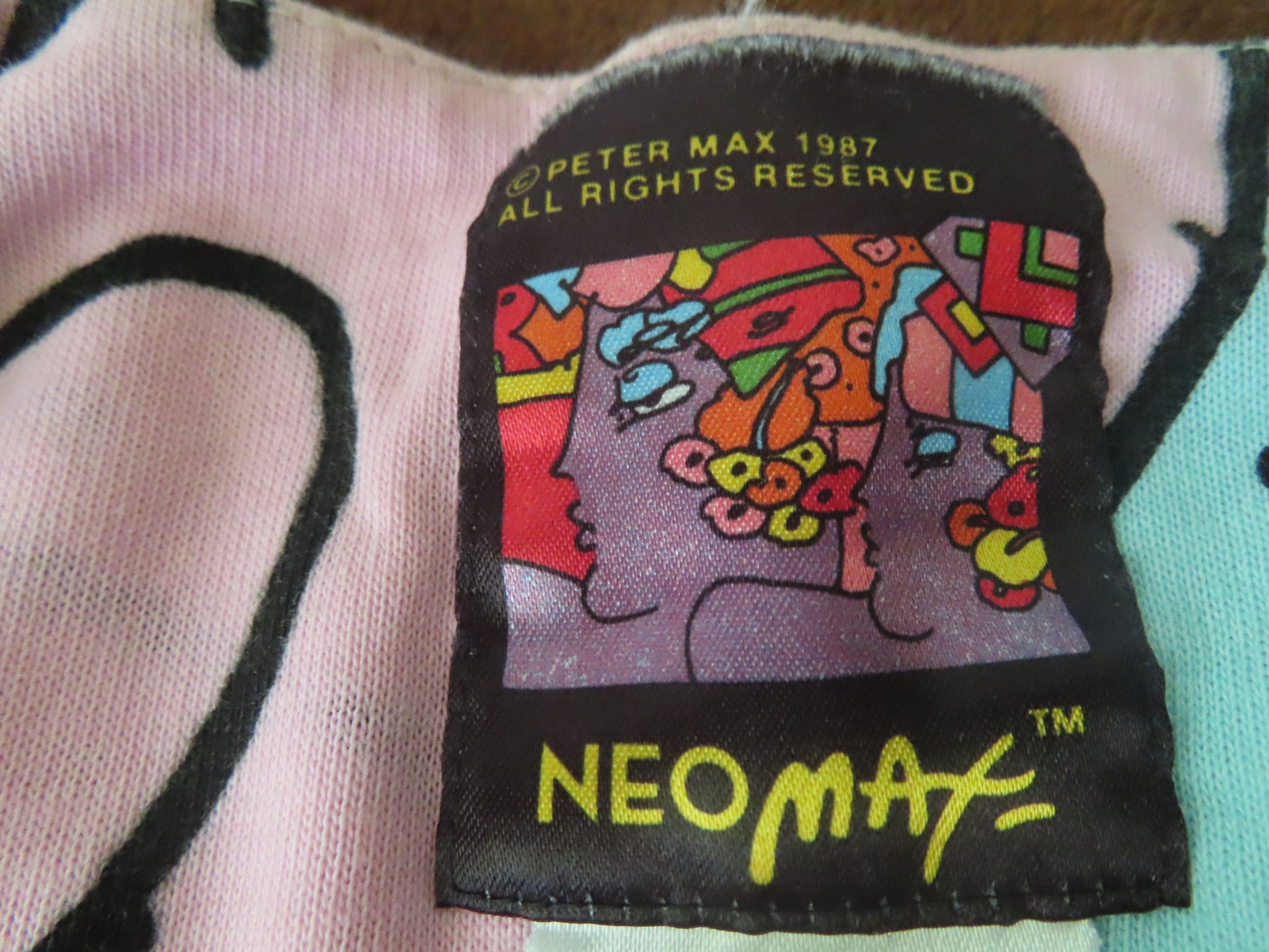 Vintage Vintage Peter Max Neo 3/4 Sleeve Shirt 1987 NeoMax Women's Size S / US 4 / IT 40 - 6 Thumbnail