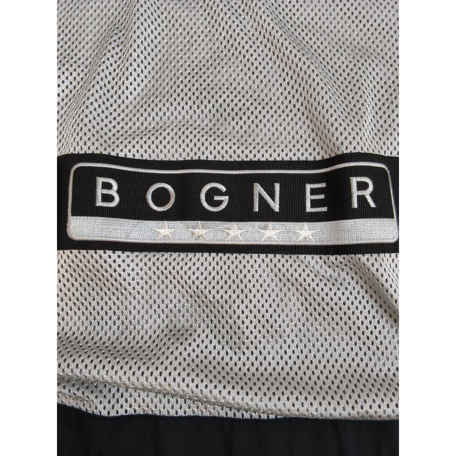 Bogner Bogner Windbreaker Jacket Women's 8 Black Full Zip Mock Neck Size M / US 6-8 / IT 42-44 - 8 Thumbnail