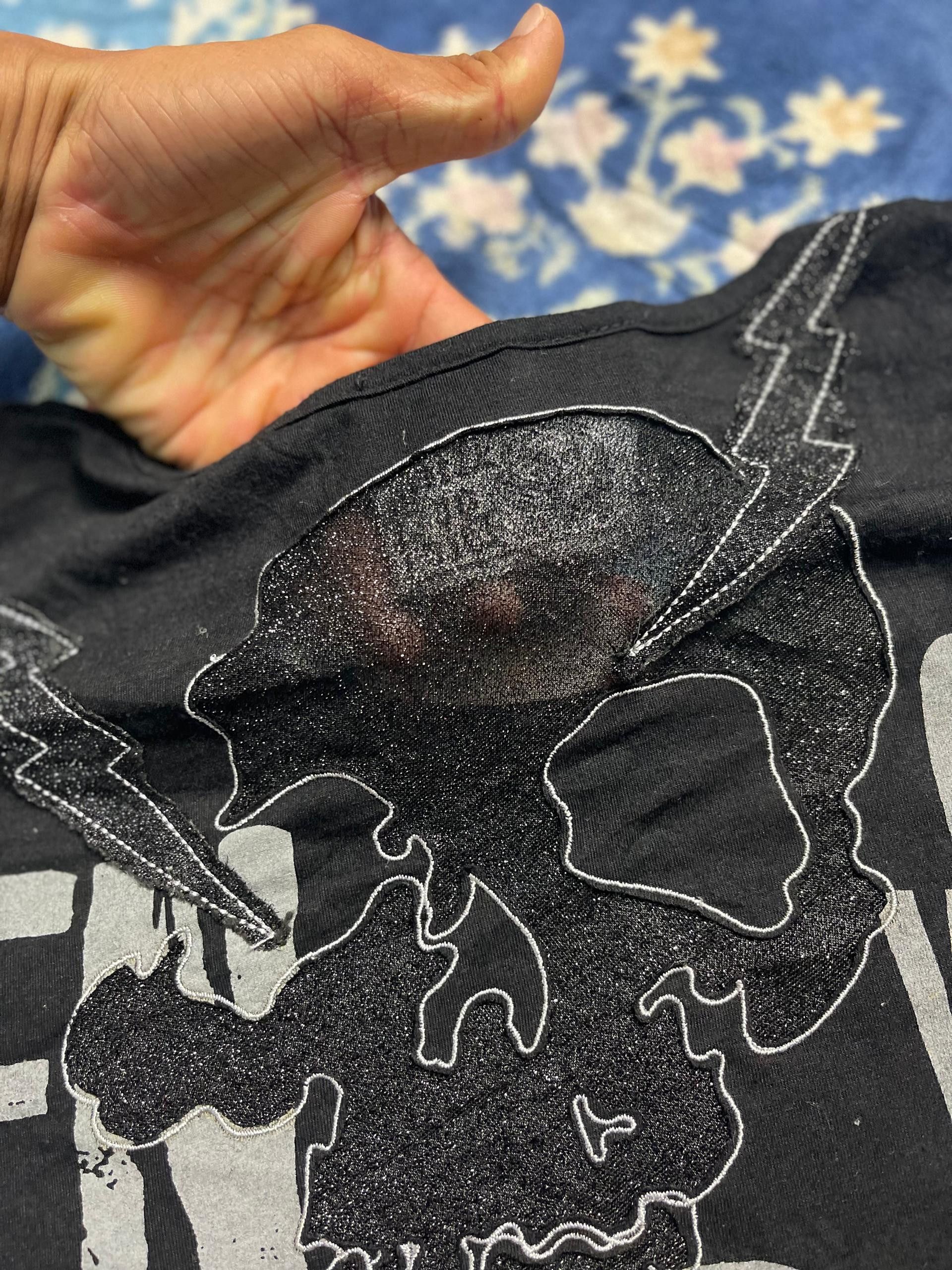 Vintage Rich Or Die x Skull Size ONE SIZE - 9 Thumbnail