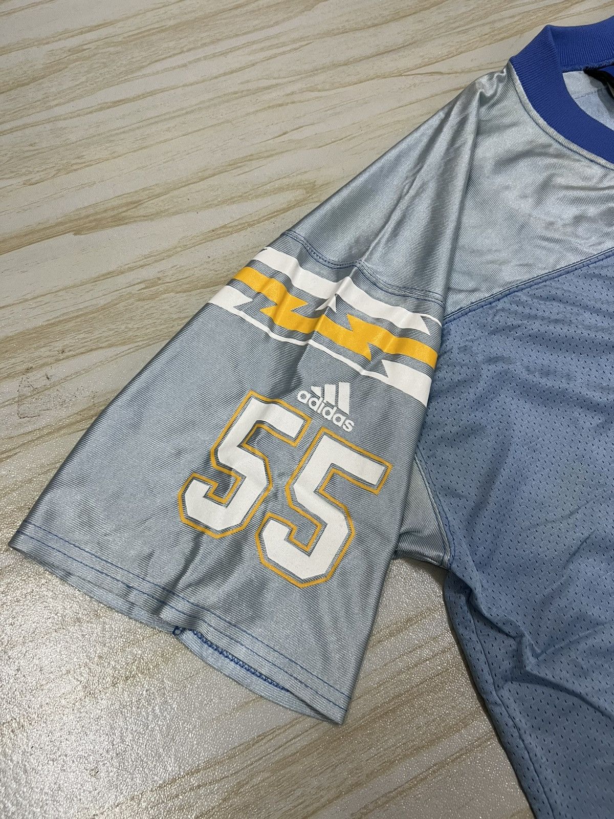 Vintage Adidas 00s Chargers San Diego Seau Vintage Jersey Size US XXL / EU 58 / 5 - 8 Thumbnail