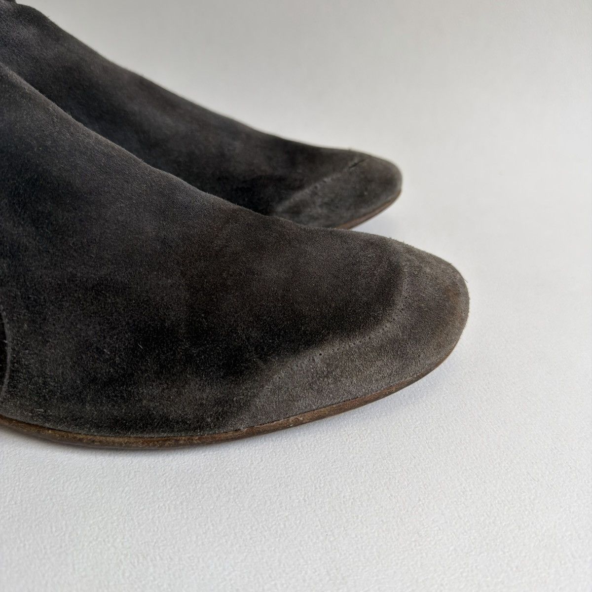 Maison Margiela S/S 08 ‘Deconstructed’ Suede Boots Size US 10 / EU 43 - 7 Thumbnail