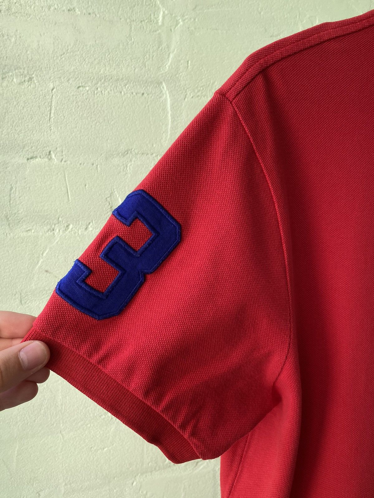 Polo Ralph Lauren × Ralph Lauren Polo Ralph Lauren Vintage Polo Shirt Number 3 Size US L / EU 52-54 / 3 - 3 Thumbnail